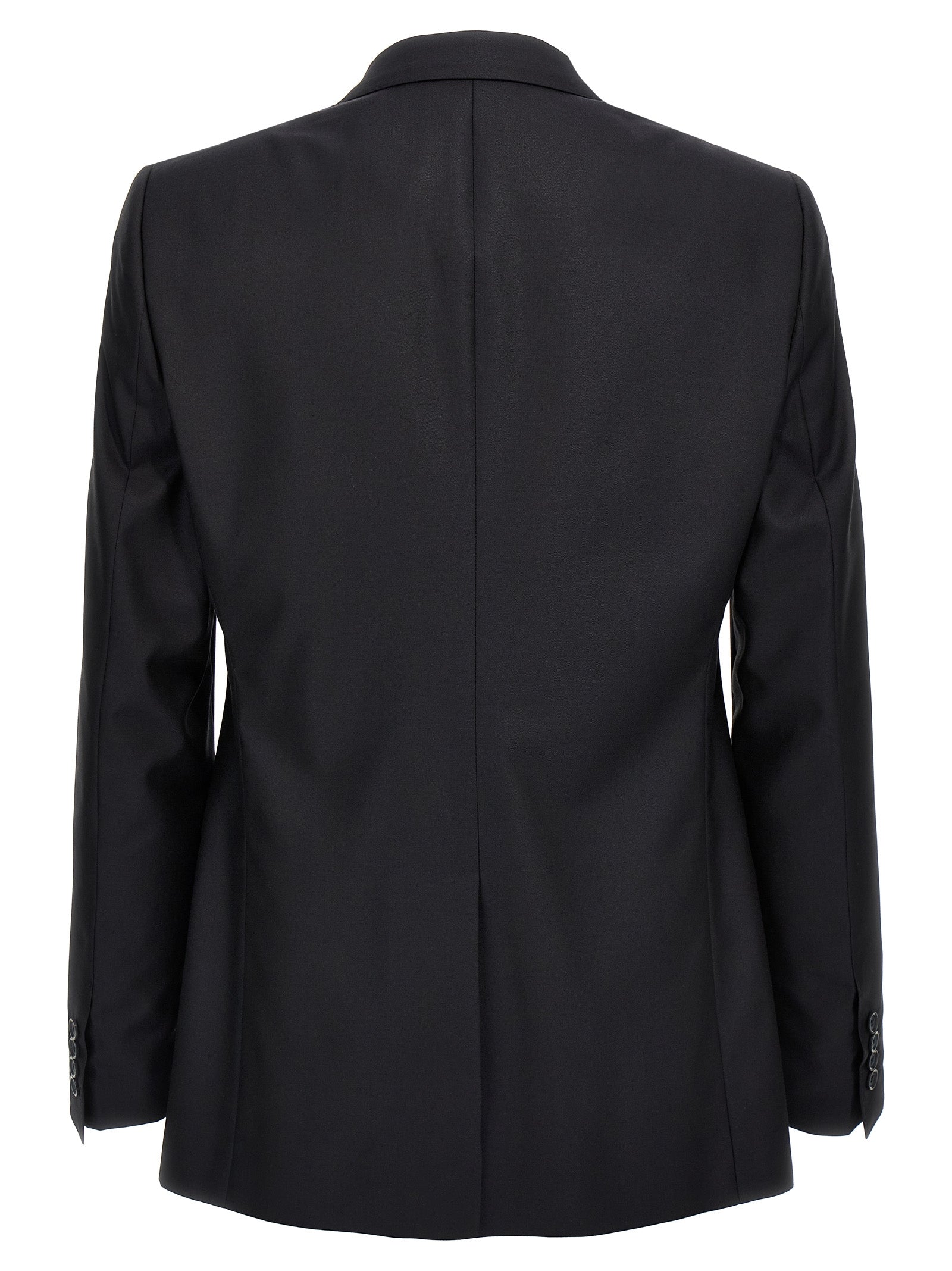 Dolce & Gabbana Blue Virgin Wool Two-Piece Suit
