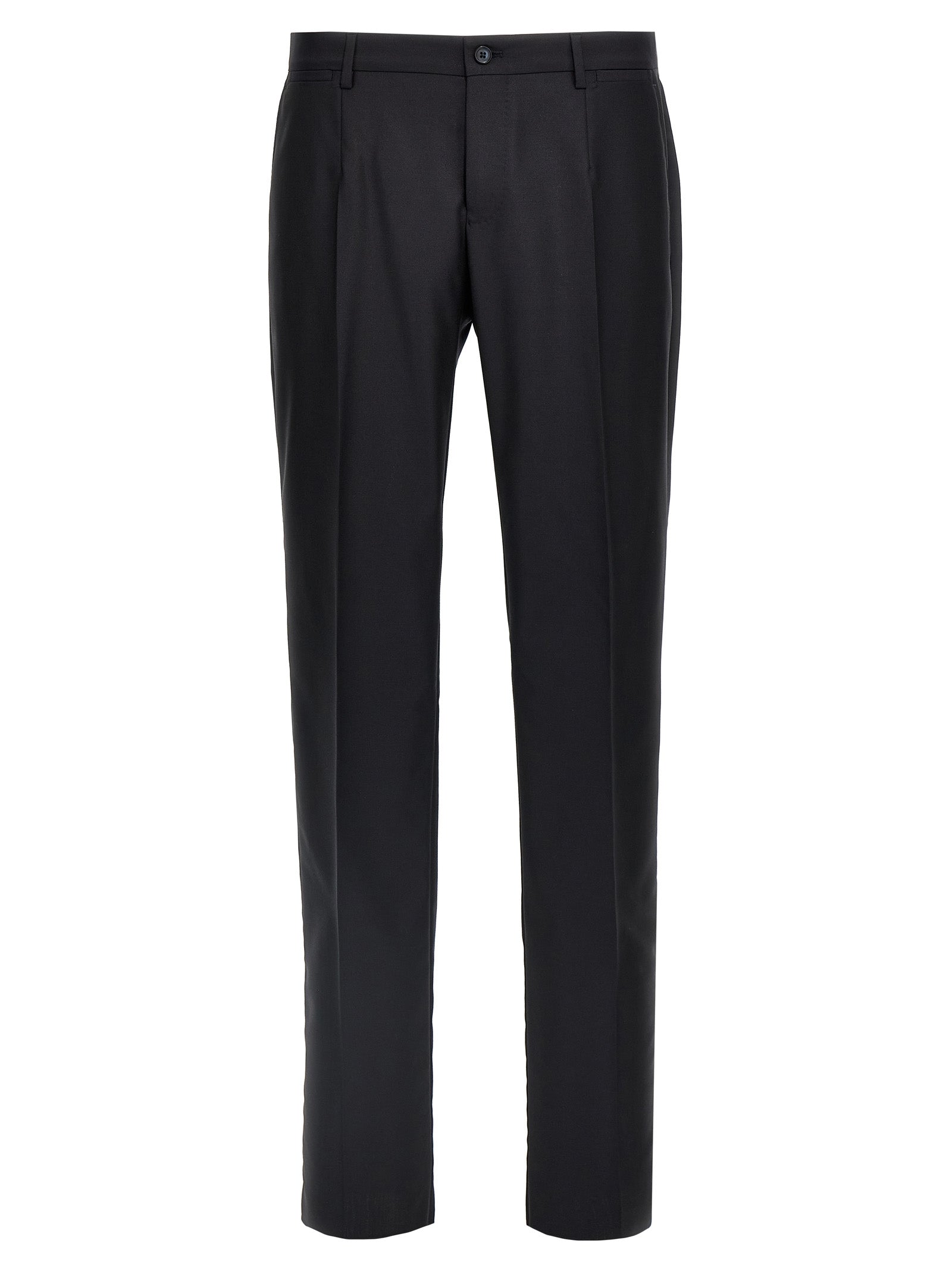 Dolce & Gabbana Blue Virgin Wool Two-Piece Suit