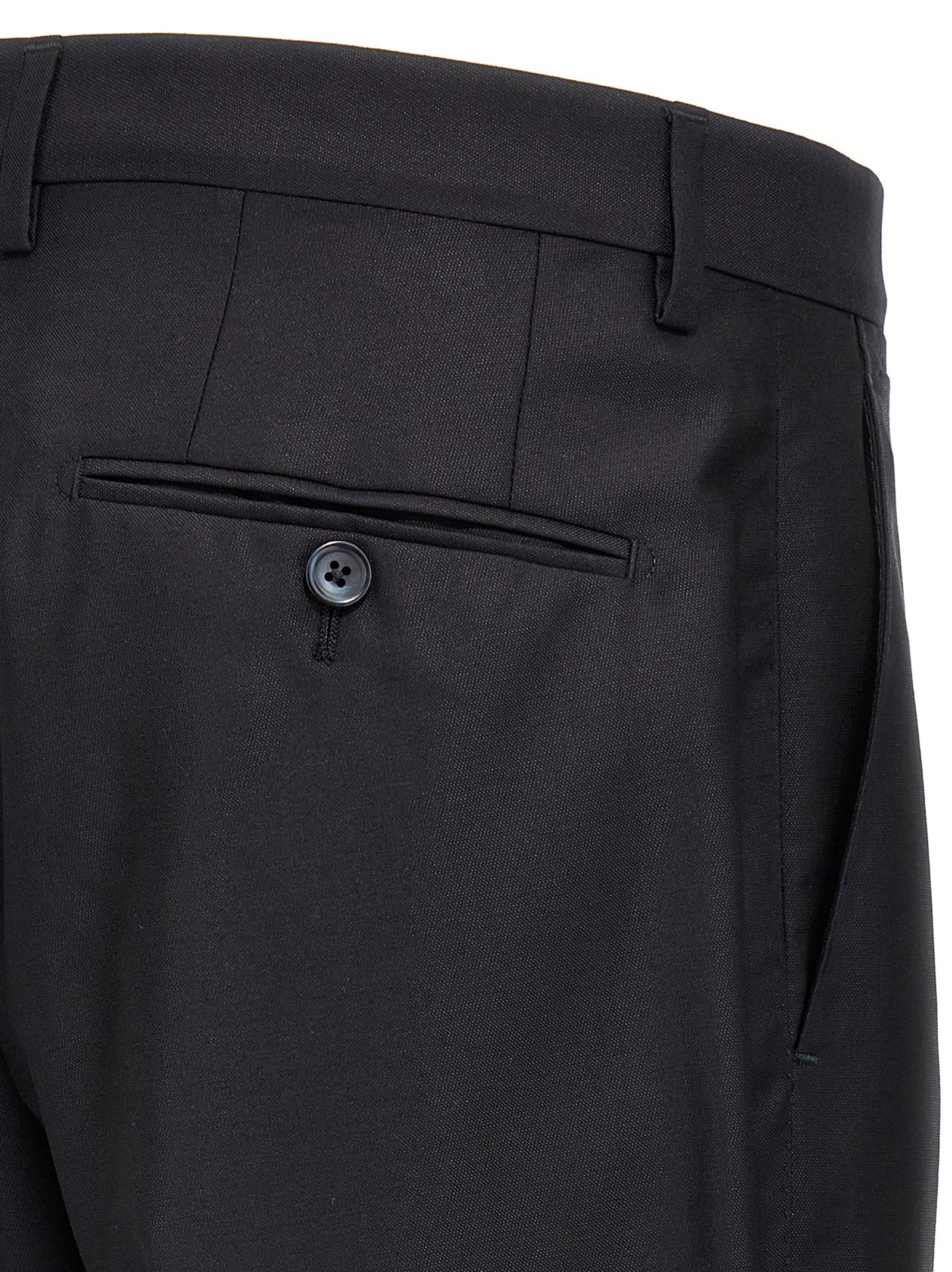 Dolce & Gabbana Blue Virgin Wool Two-Piece Suit