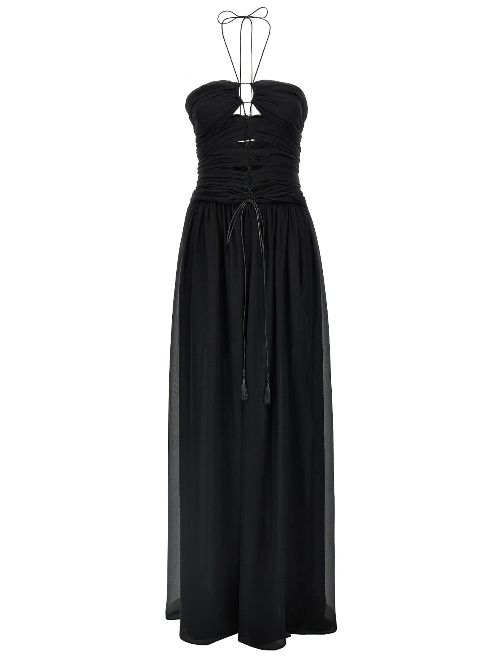 Tom Ford Black Silk Long Dress