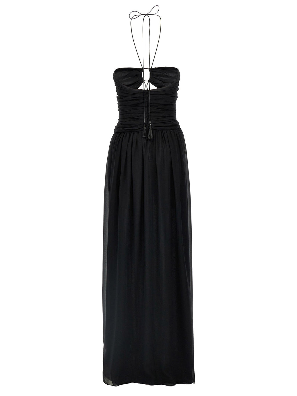 Tom Ford Black Silk Long Dress