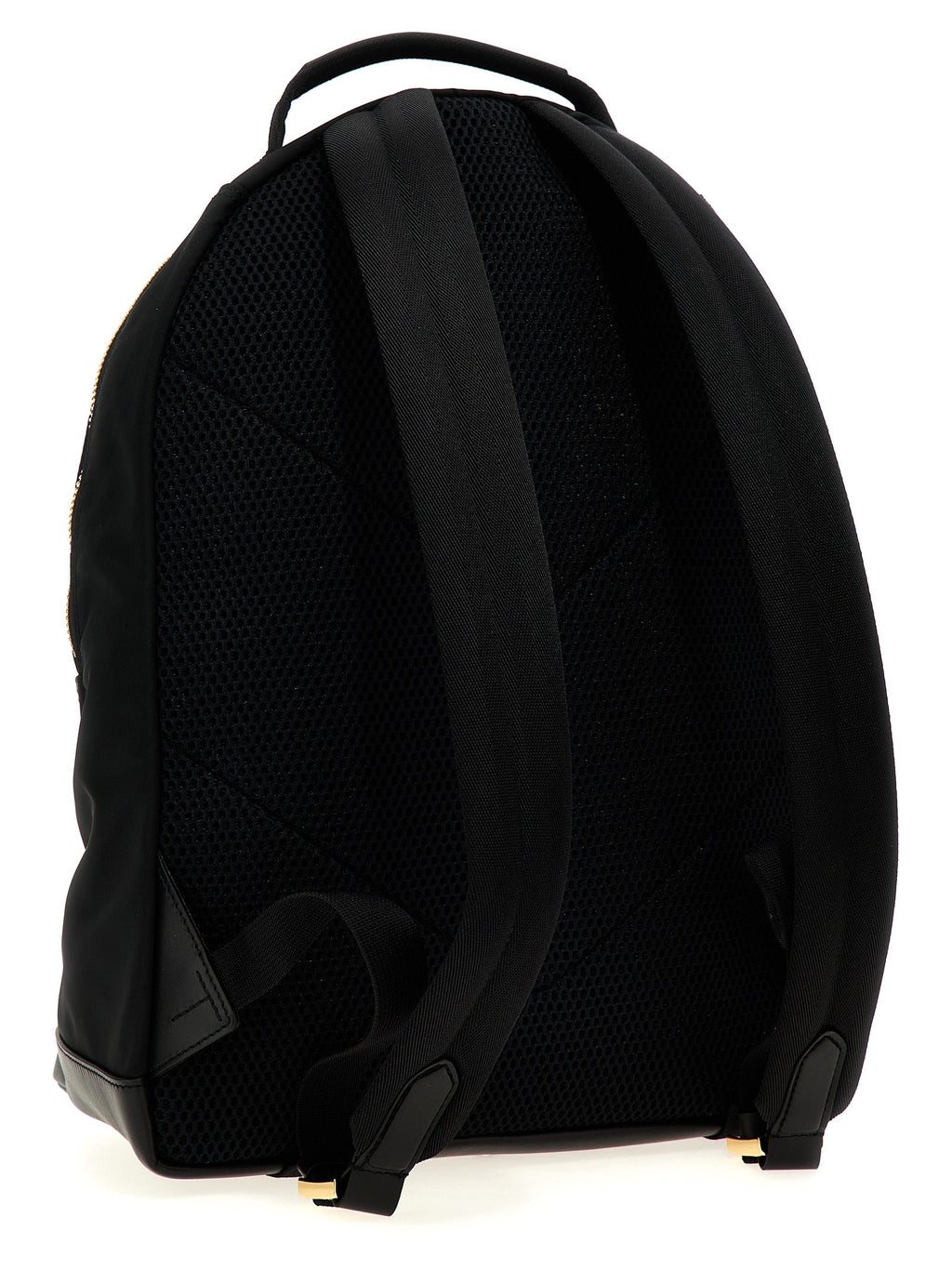 Tom Ford Black Polyester Backpack