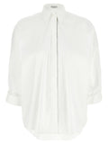 Brunello Cucinelli White Cotton Blouse