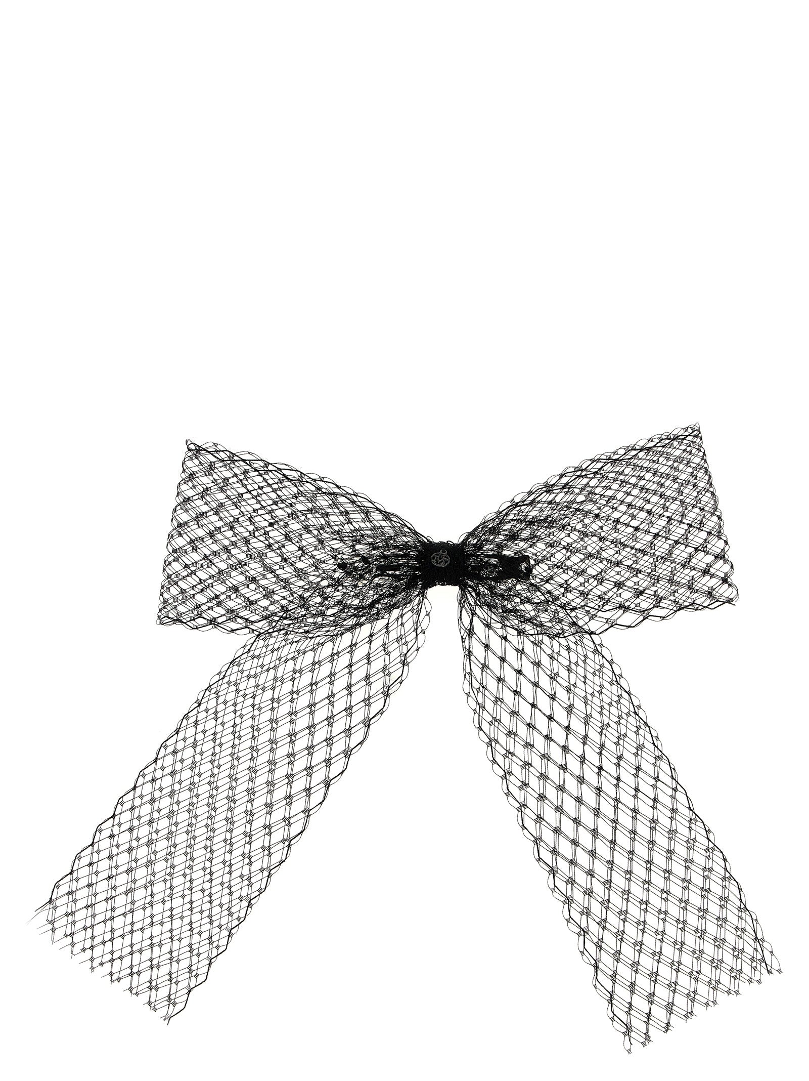 Maison Michel Black Polyester Hair Clip