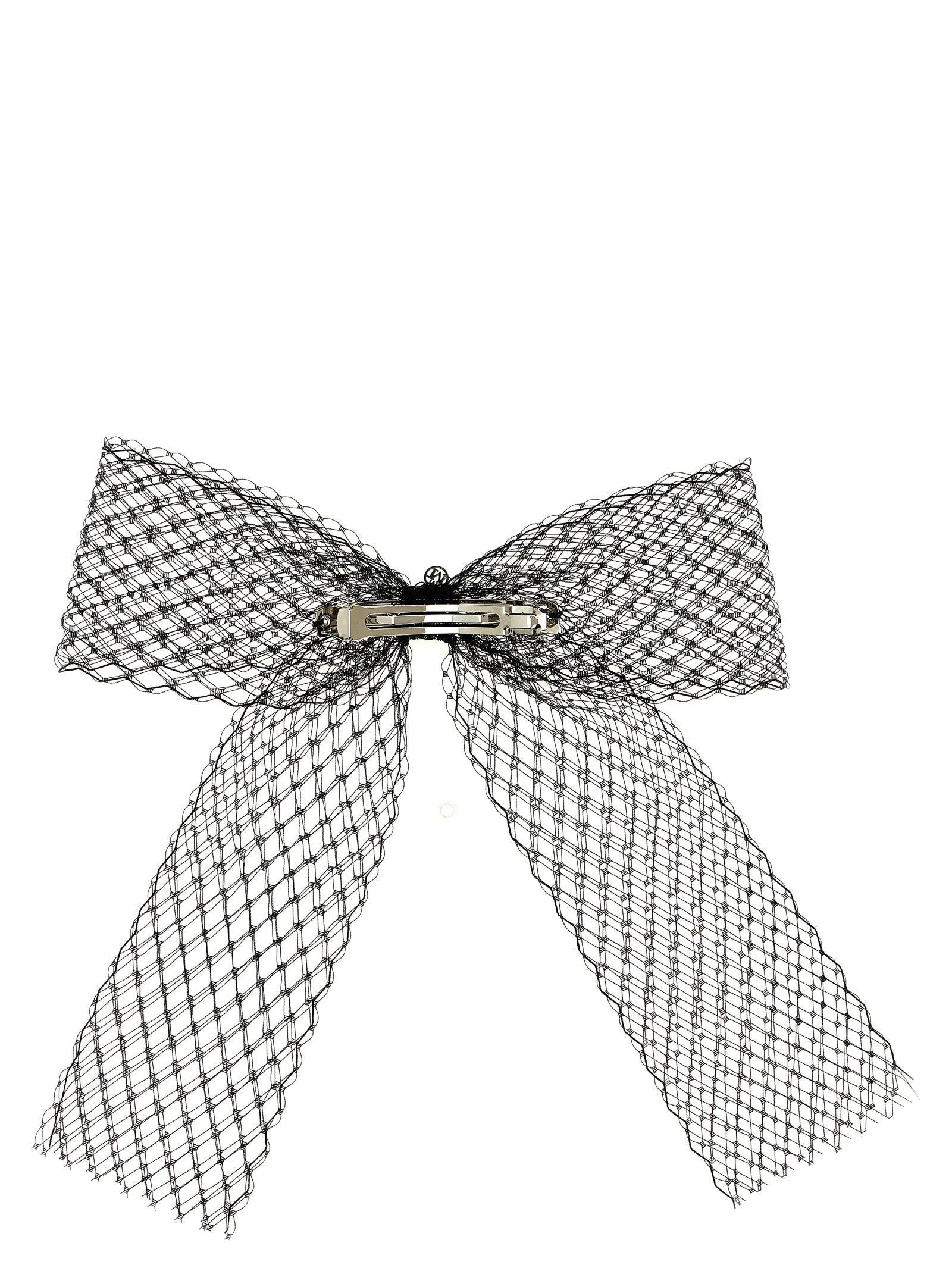 Maison Michel Black Polyester Hair Clip