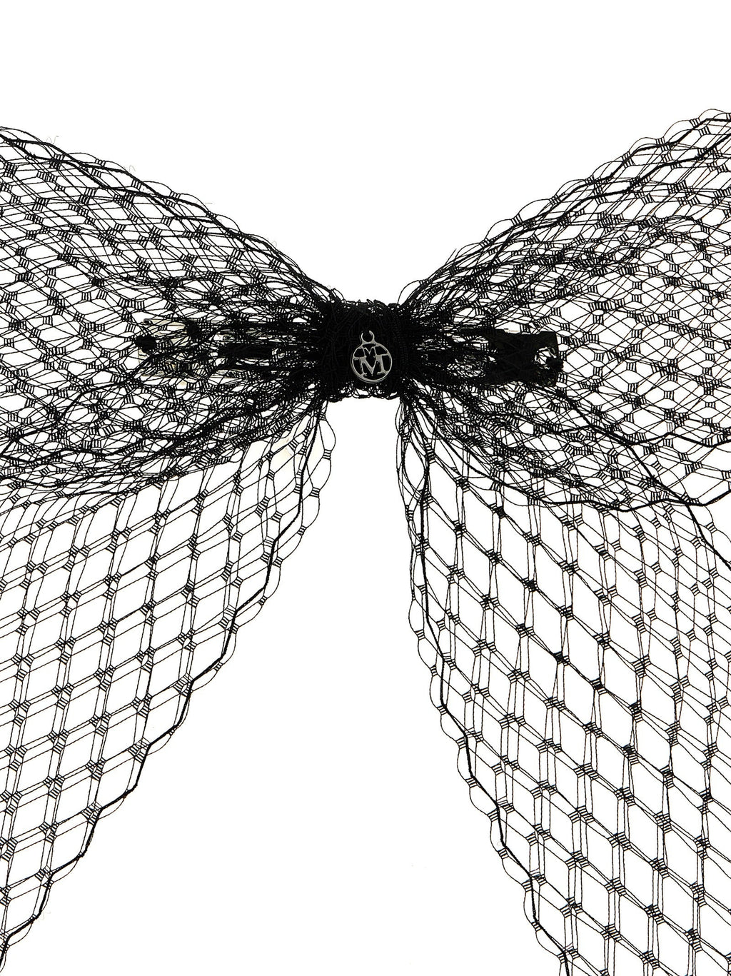 Maison Michel Black Polyester Hair Clip