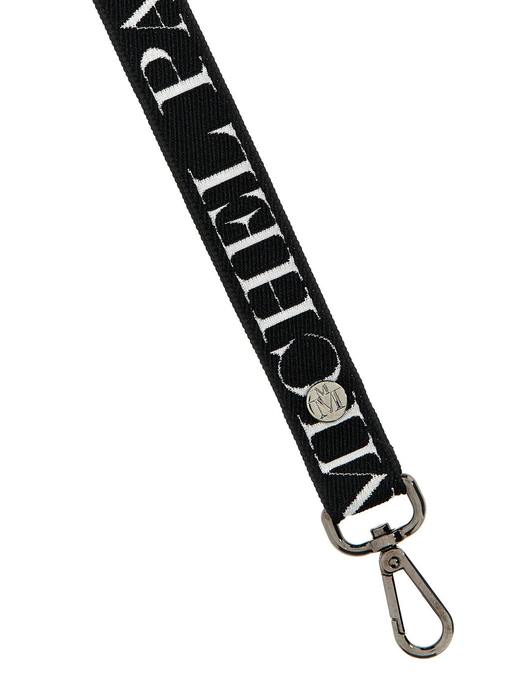 Maison Michel Bicolor Cotton Keychain