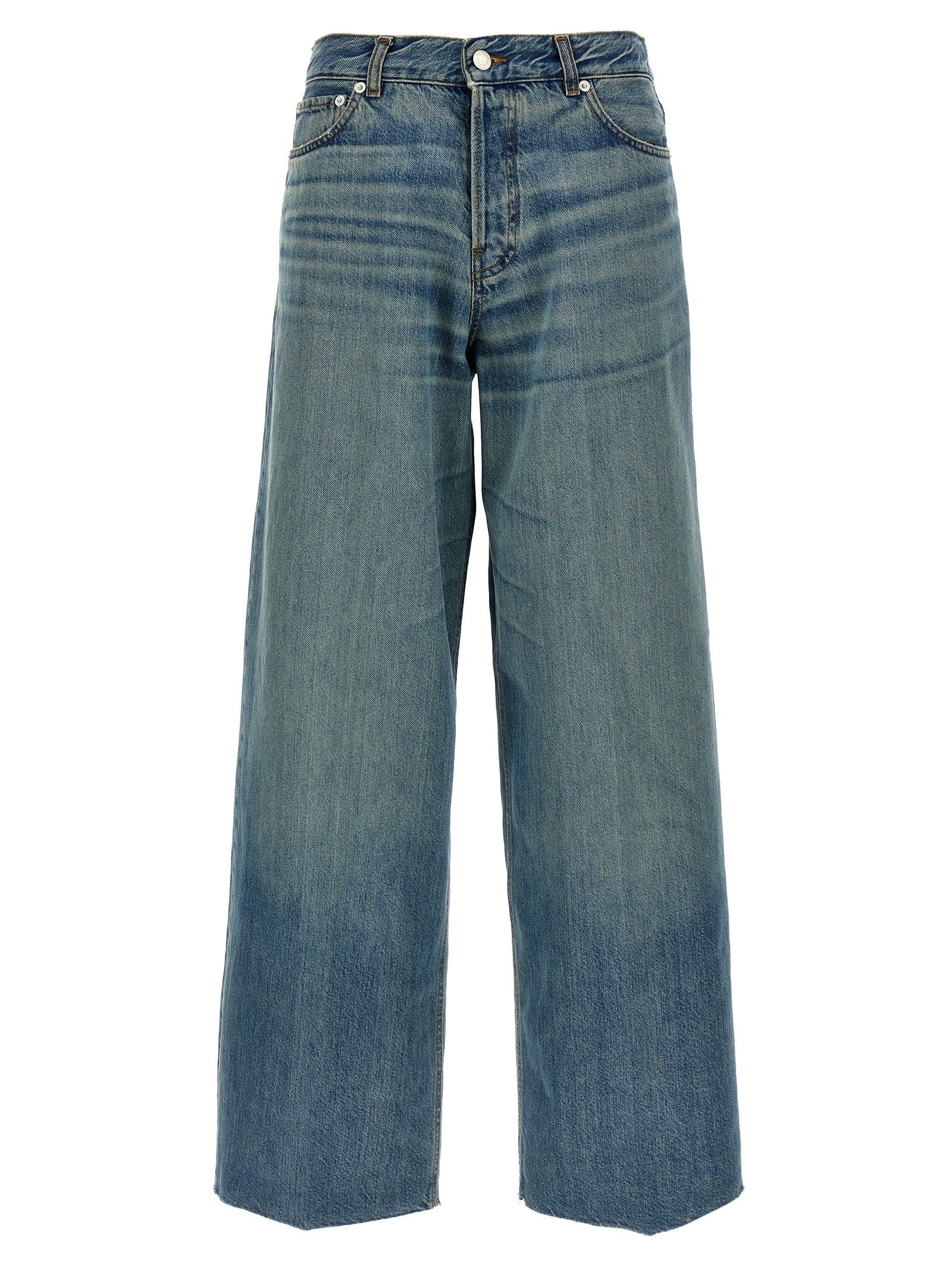 Haikure Blue Cotton Jeans Denim
