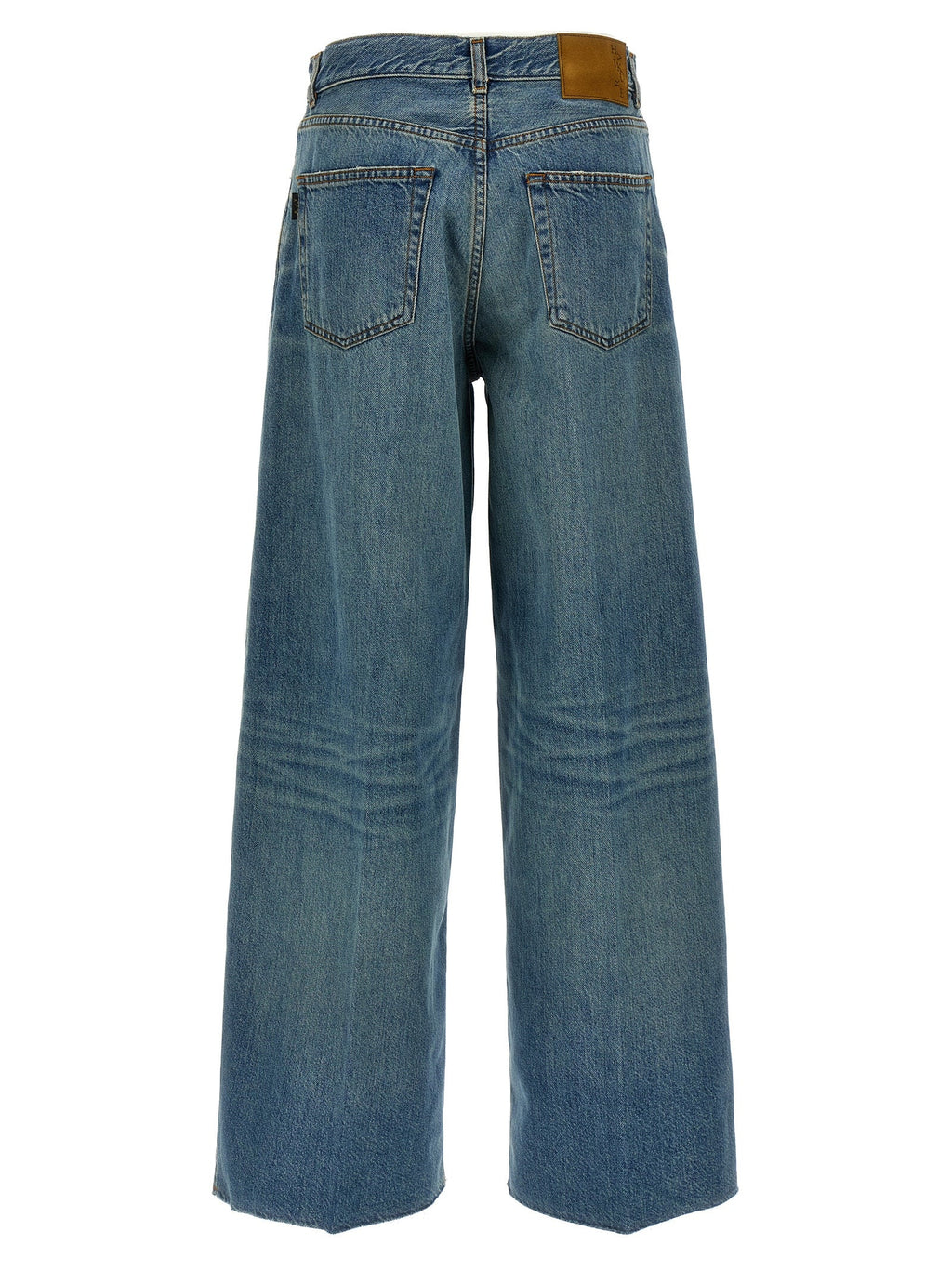 Haikure Blue Cotton Jeans Denim