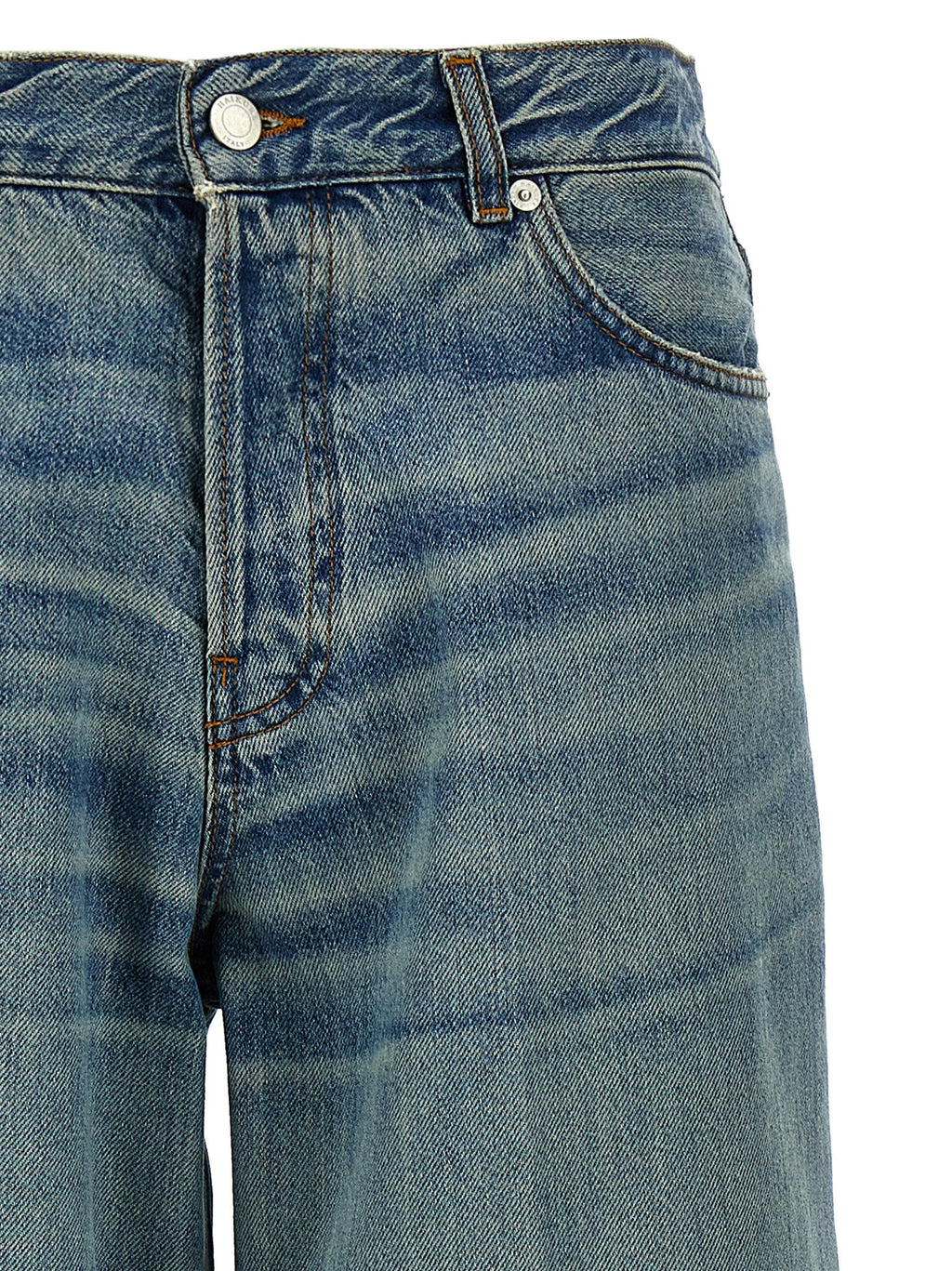 Haikure Blue Cotton Jeans Denim