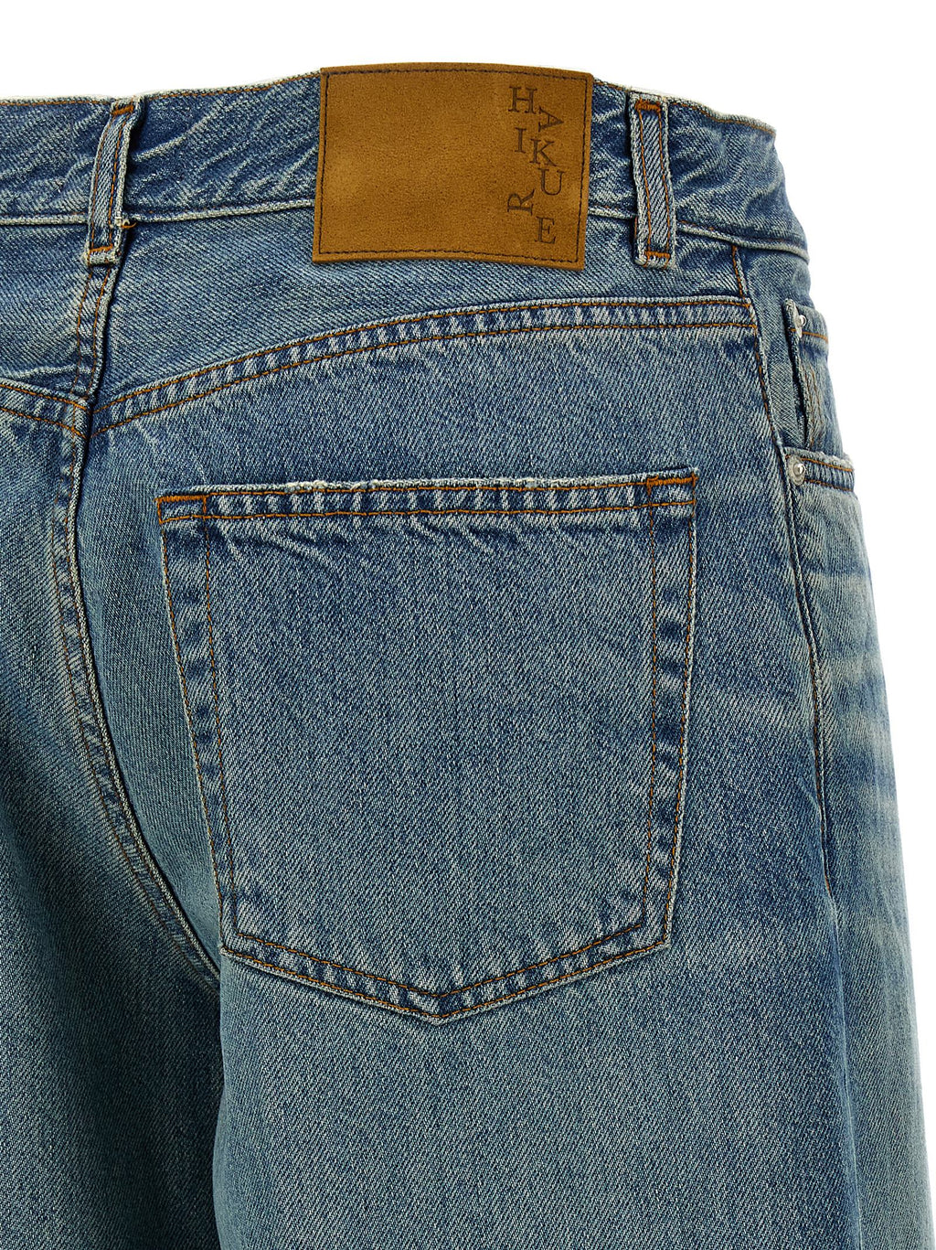 Haikure Blue Cotton Jeans Denim