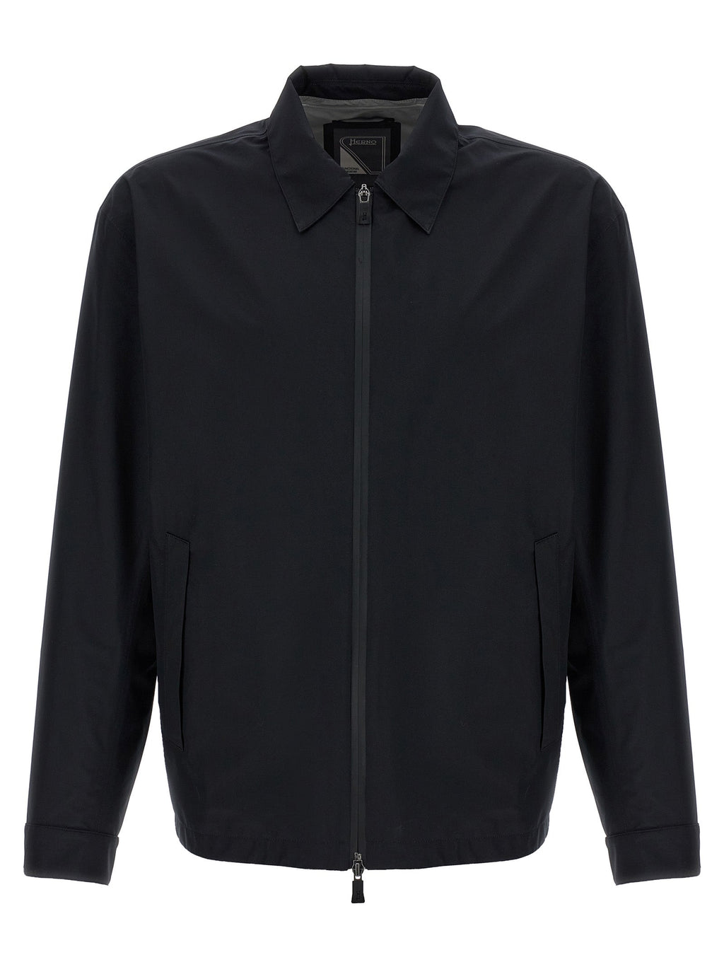 Herno Black Polyester Shell Jacket