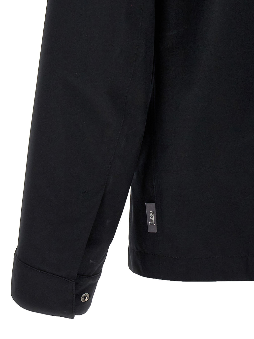 Herno Black Polyester Shell Jacket