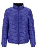 Moncler Blue Polyamide Full-Length Jacket