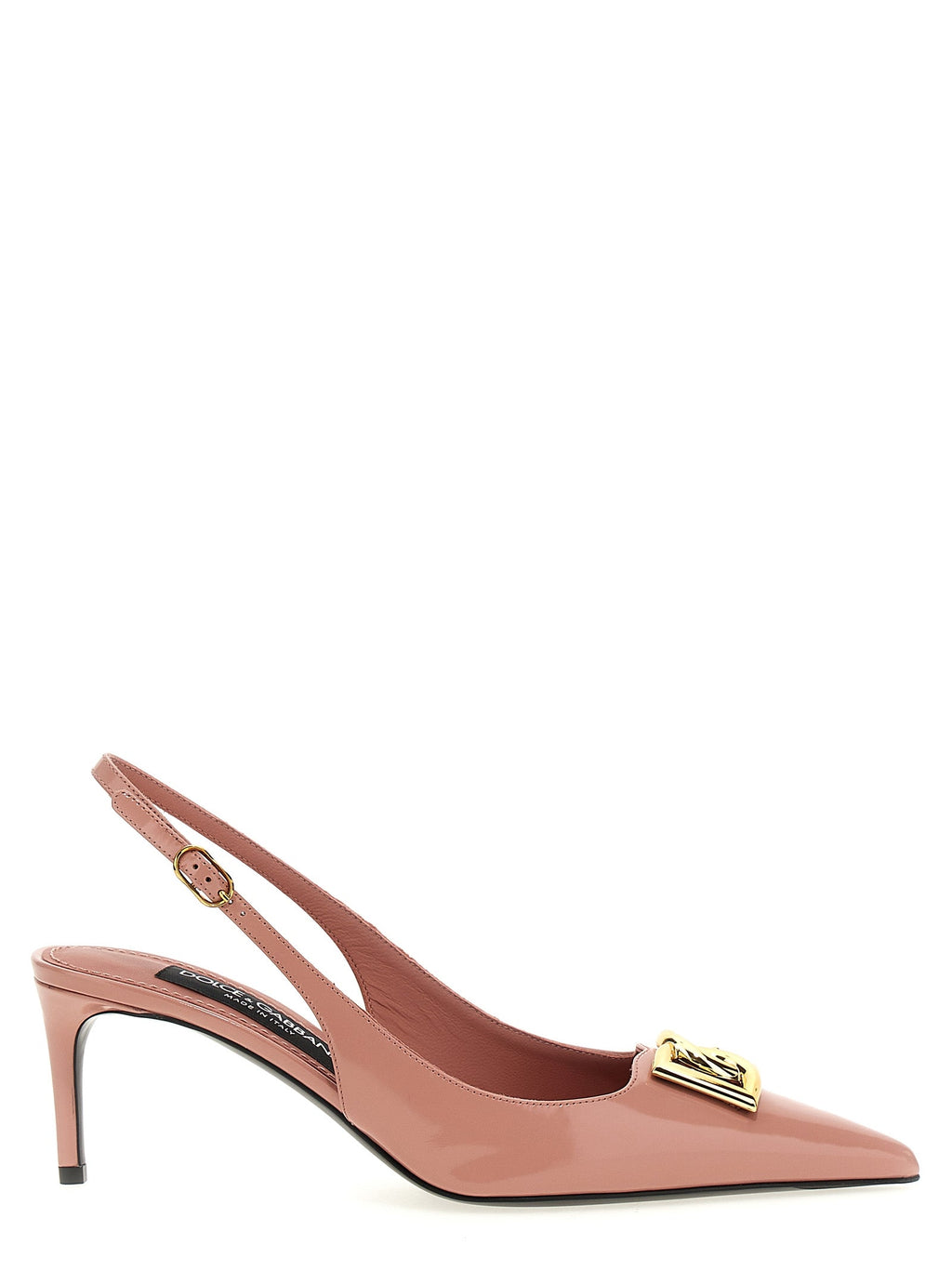 Dolce & Gabbana Multicolor Calfskin Mid Heel Pumps