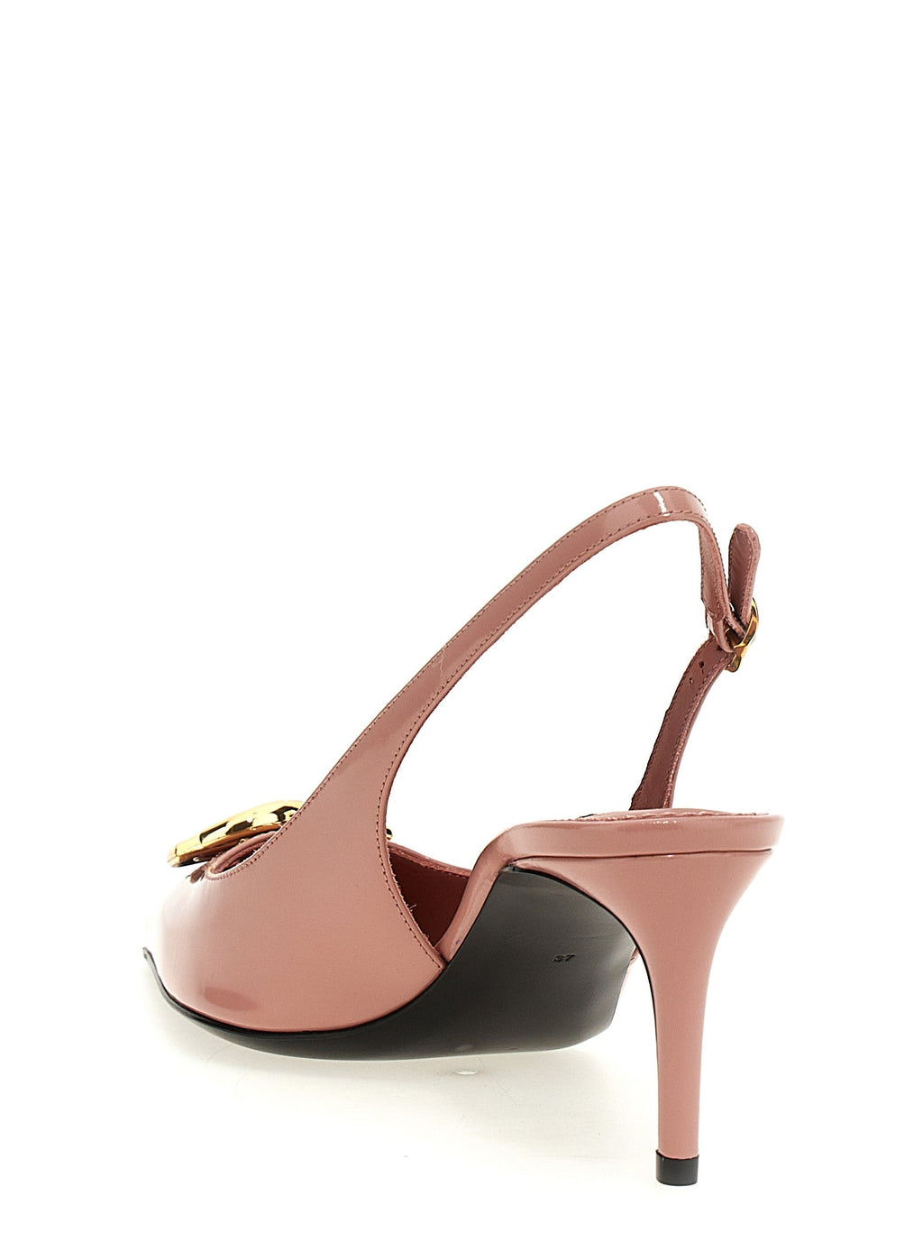 Dolce & Gabbana Multicolor Calfskin Mid Heel Pumps
