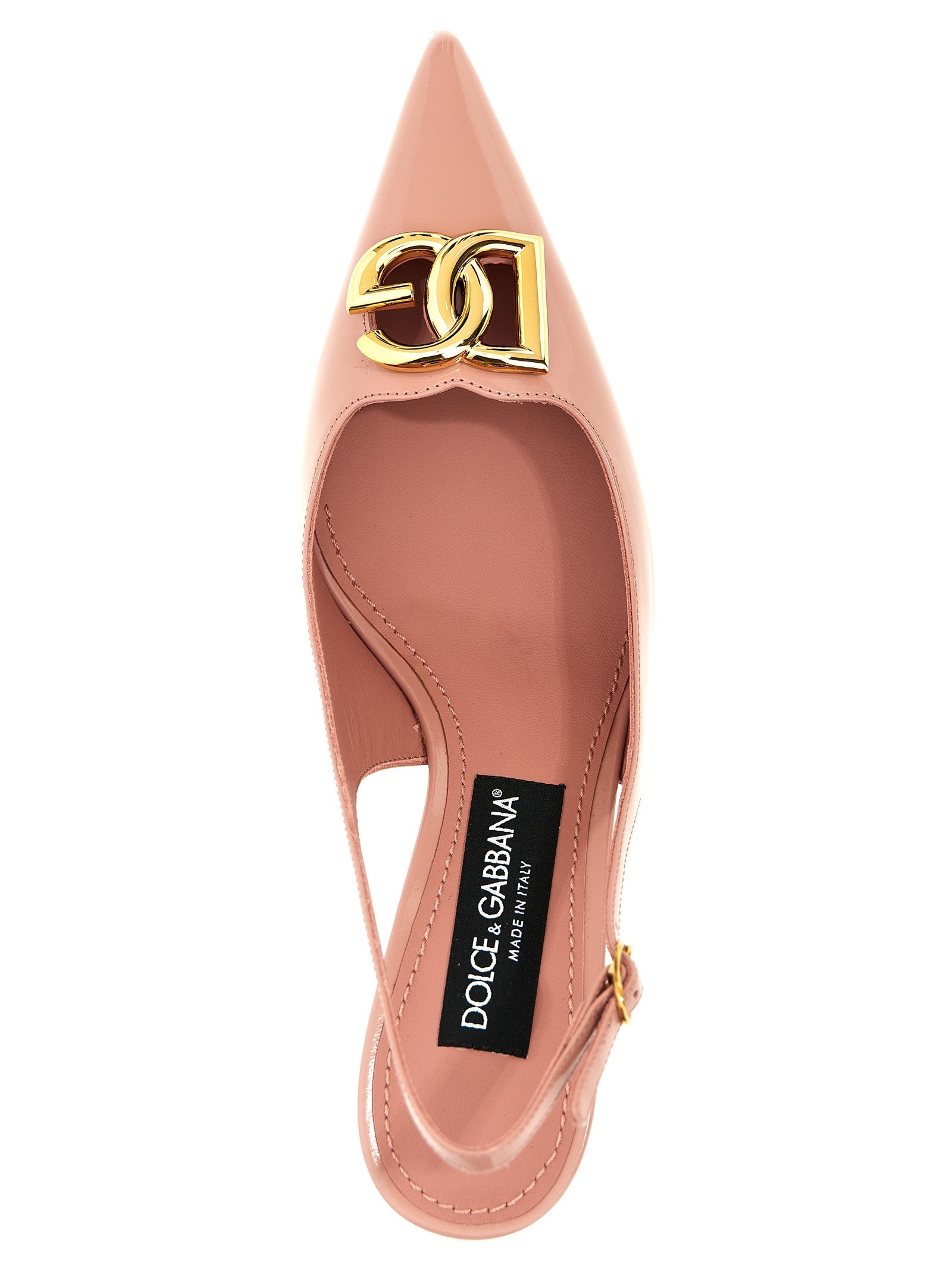 Dolce & Gabbana Multicolor Calfskin Mid Heel Pumps