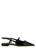 Jimmy Choo Black Calfskin Ballet Flats