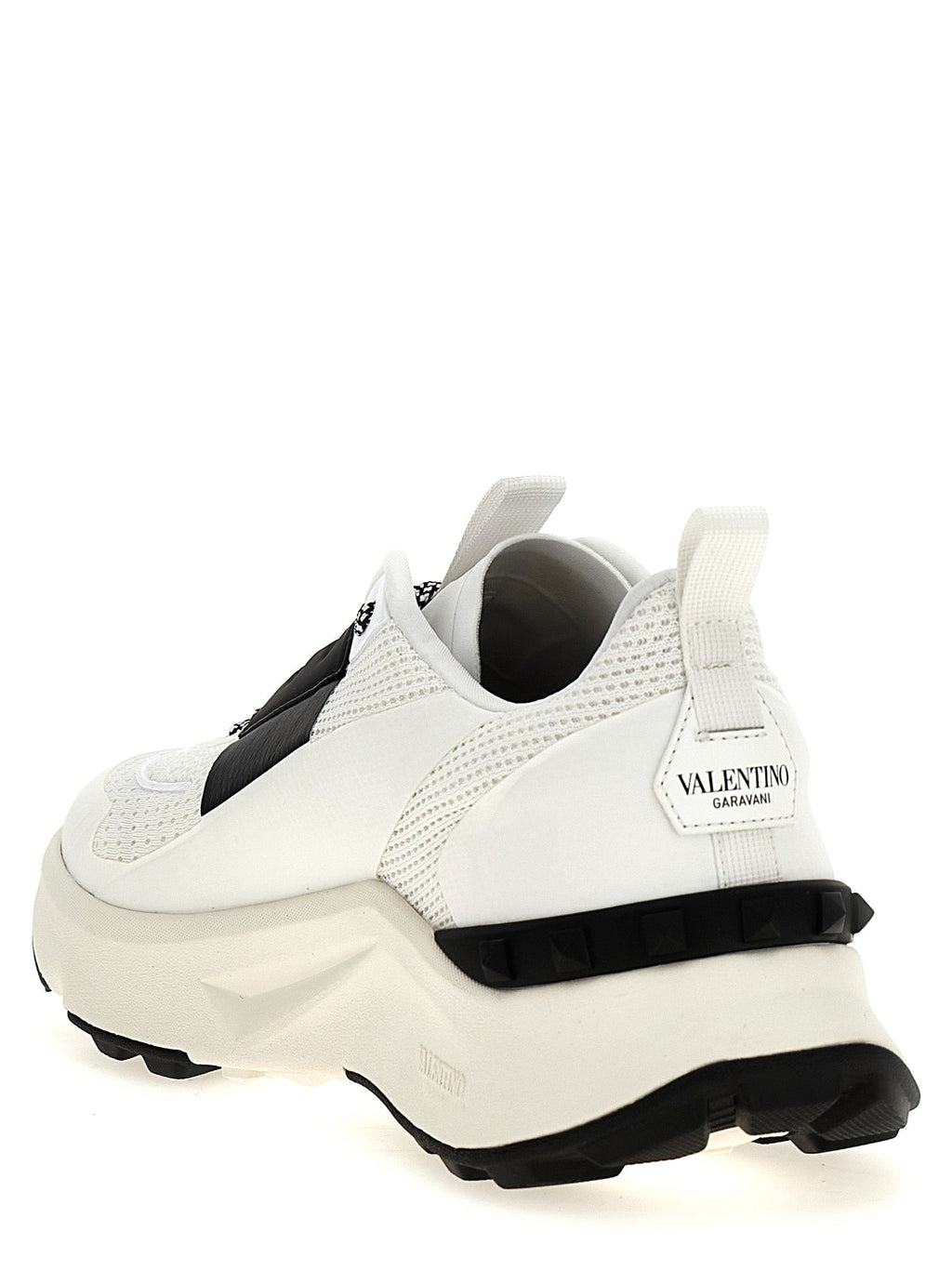 Valentino Garavani Bicolor Calfskin Athletic Sneakers