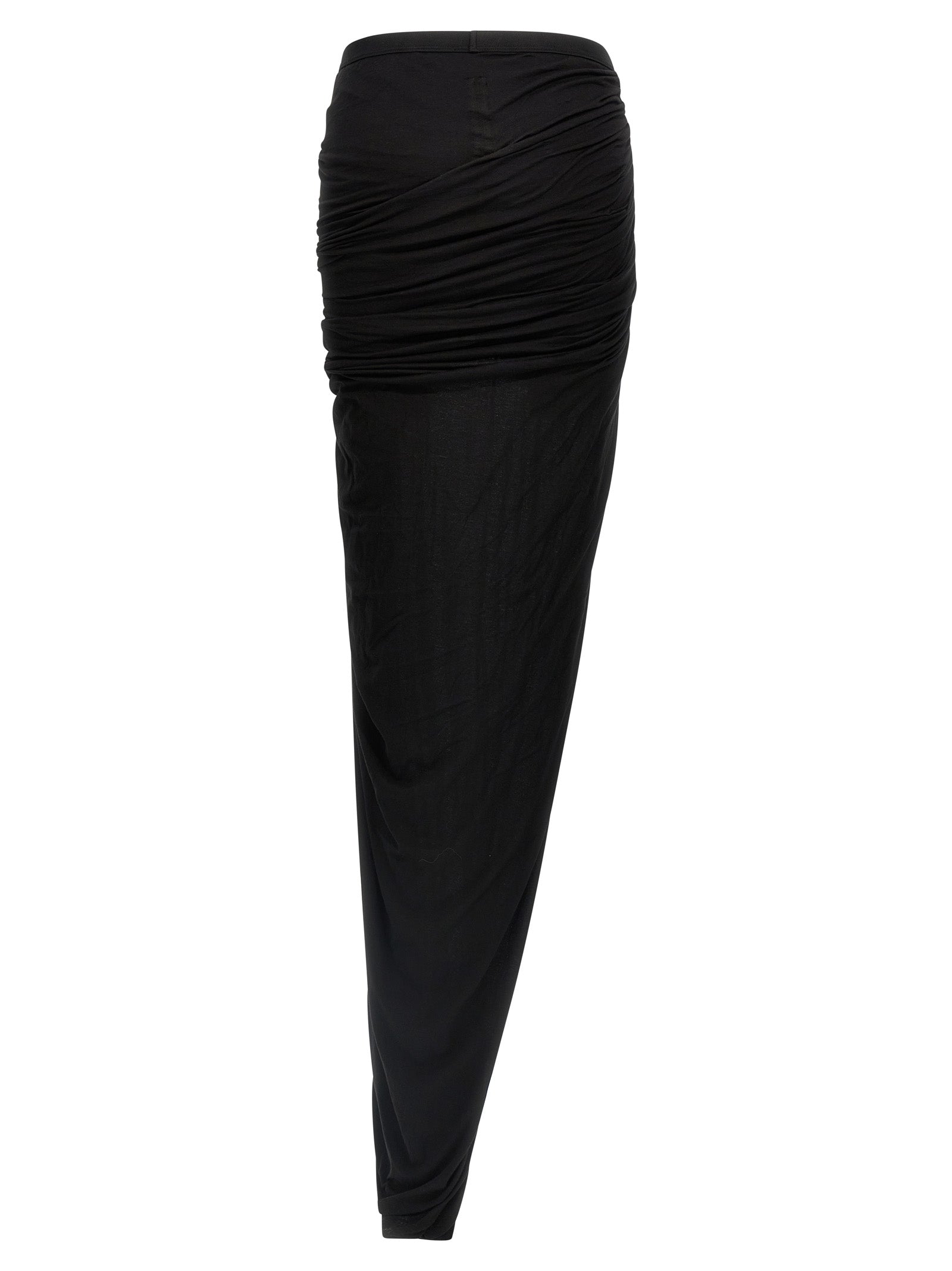 DRKSHDW Black Cotton Mini Skirt
