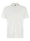Versace White Cotton Polo Shirt