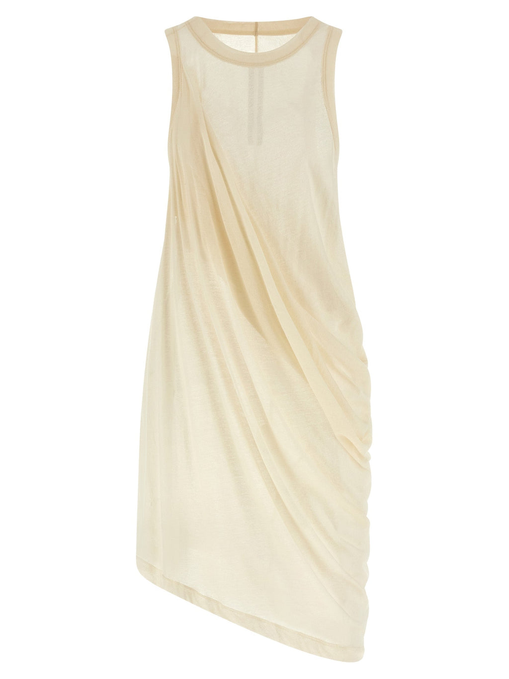 Rick Owens Beige Cotton Casual Dress