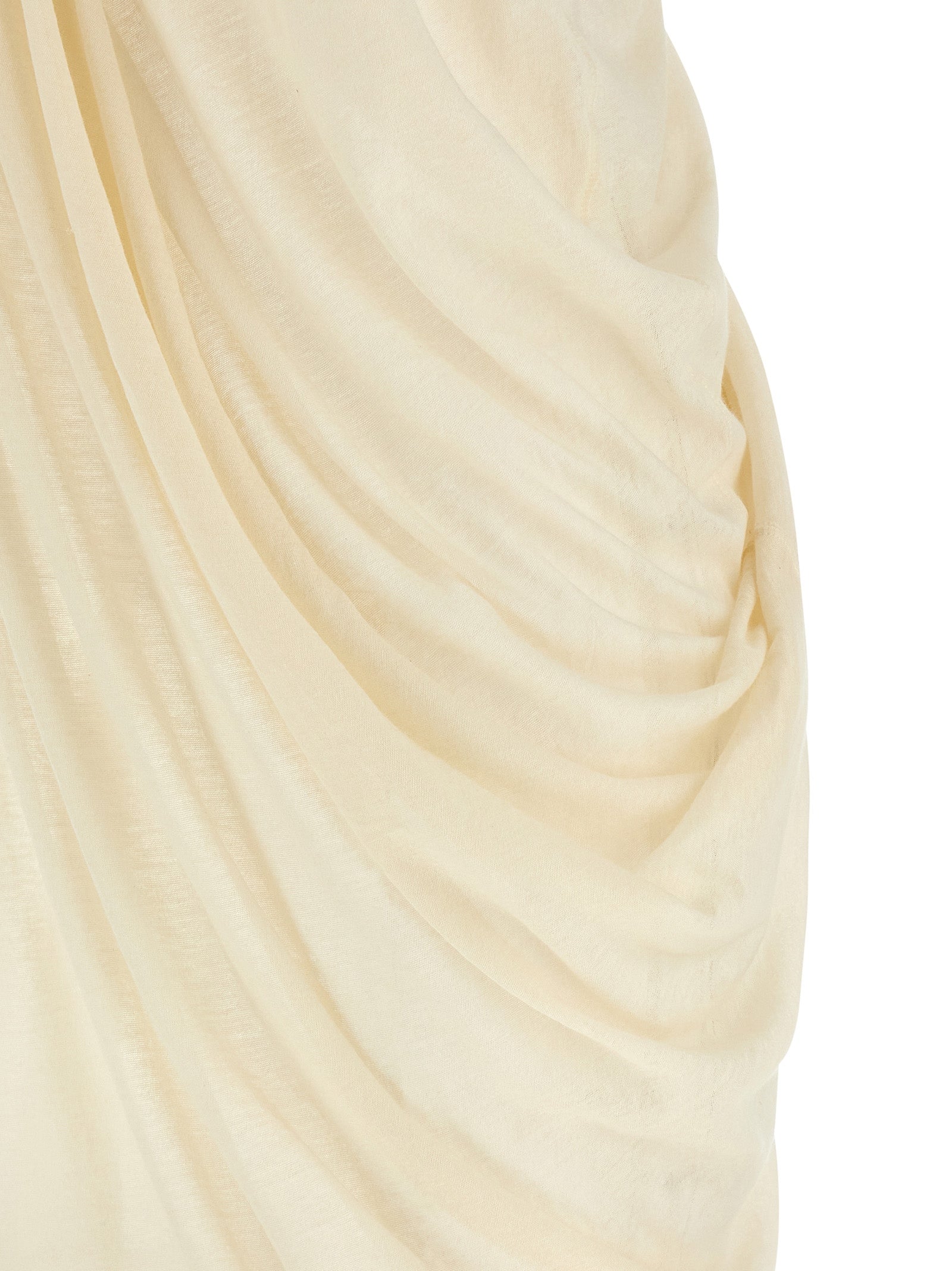 Rick Owens Beige Cotton Casual Dress