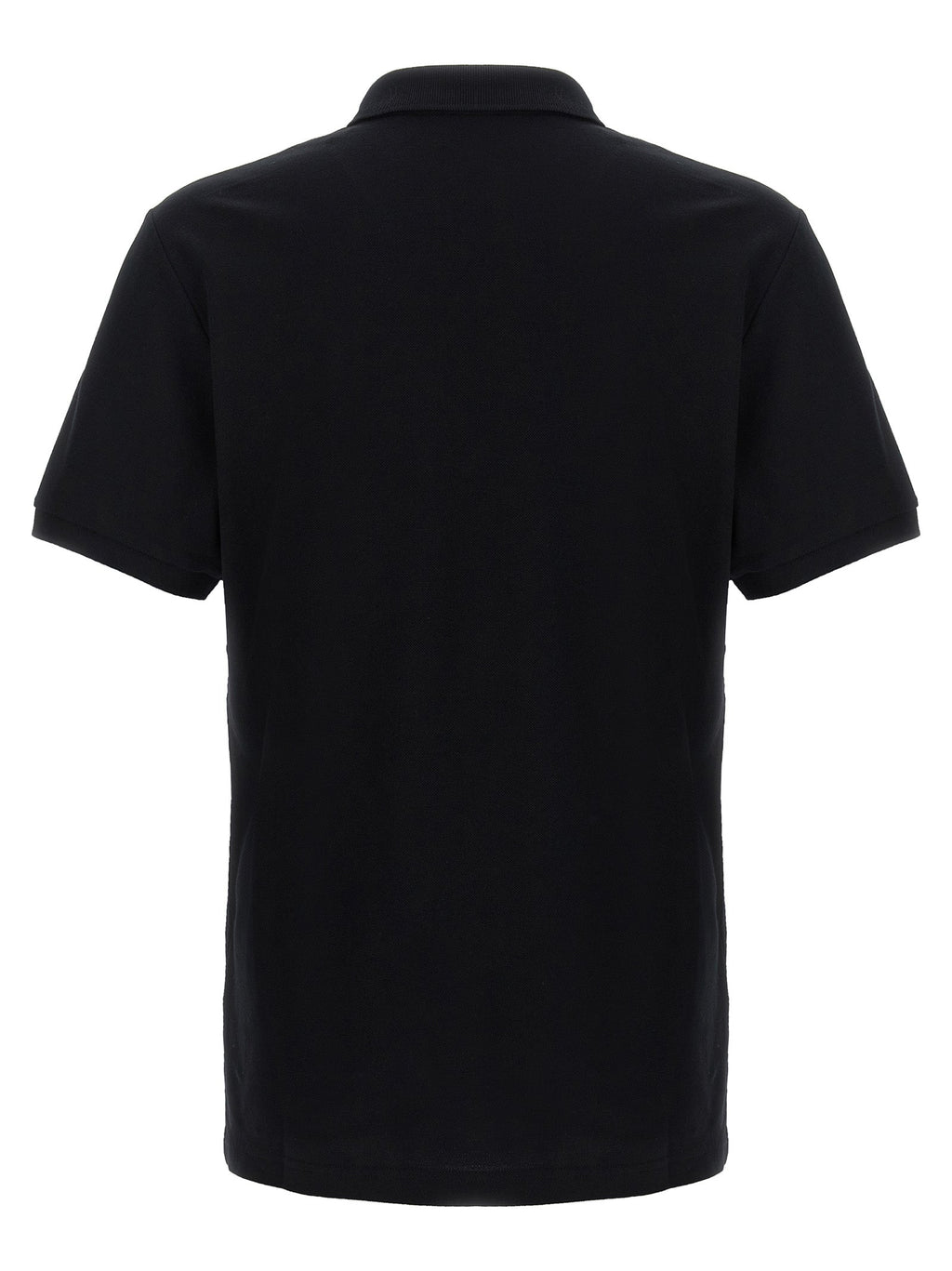 Moschino Black Cotton Polo Shirt