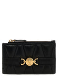 Versace Black Lamb Leather Cardholder