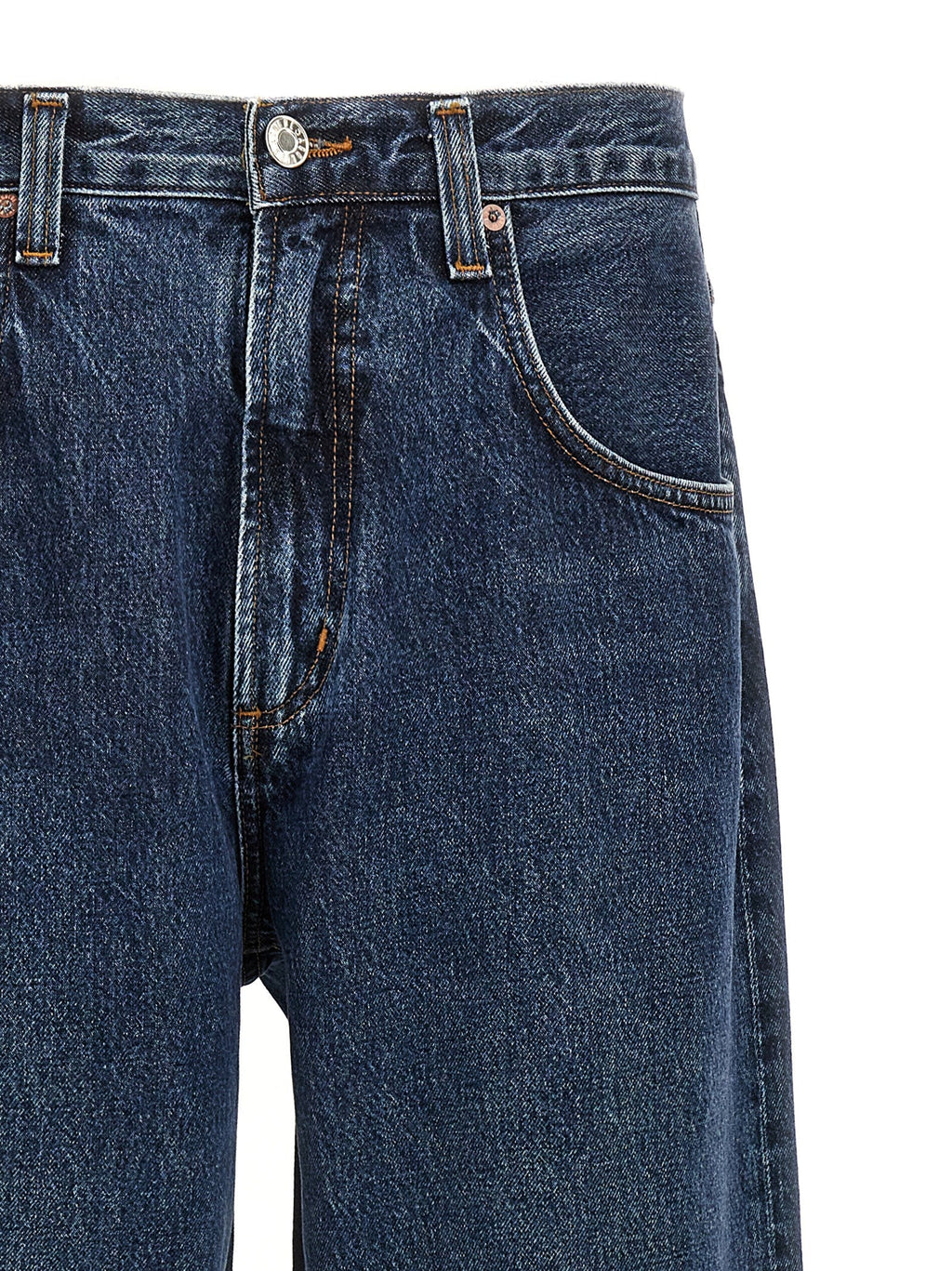 Agolde Blue Cotton Jeans Denim