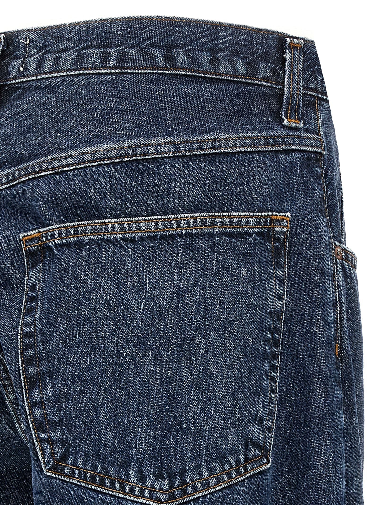 Agolde Blue Cotton Jeans Denim