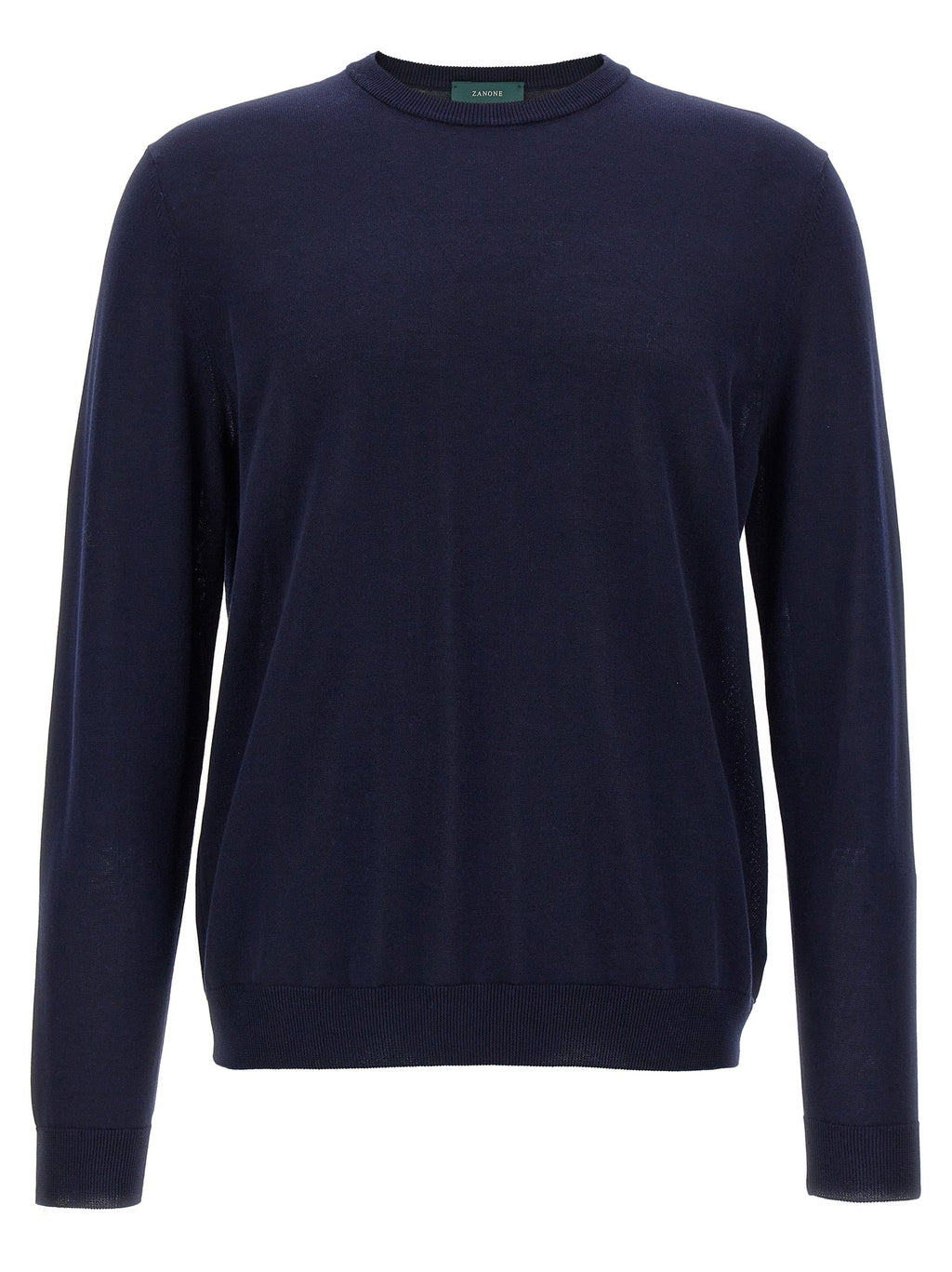 ZANONE Blue Cotton Cardigan