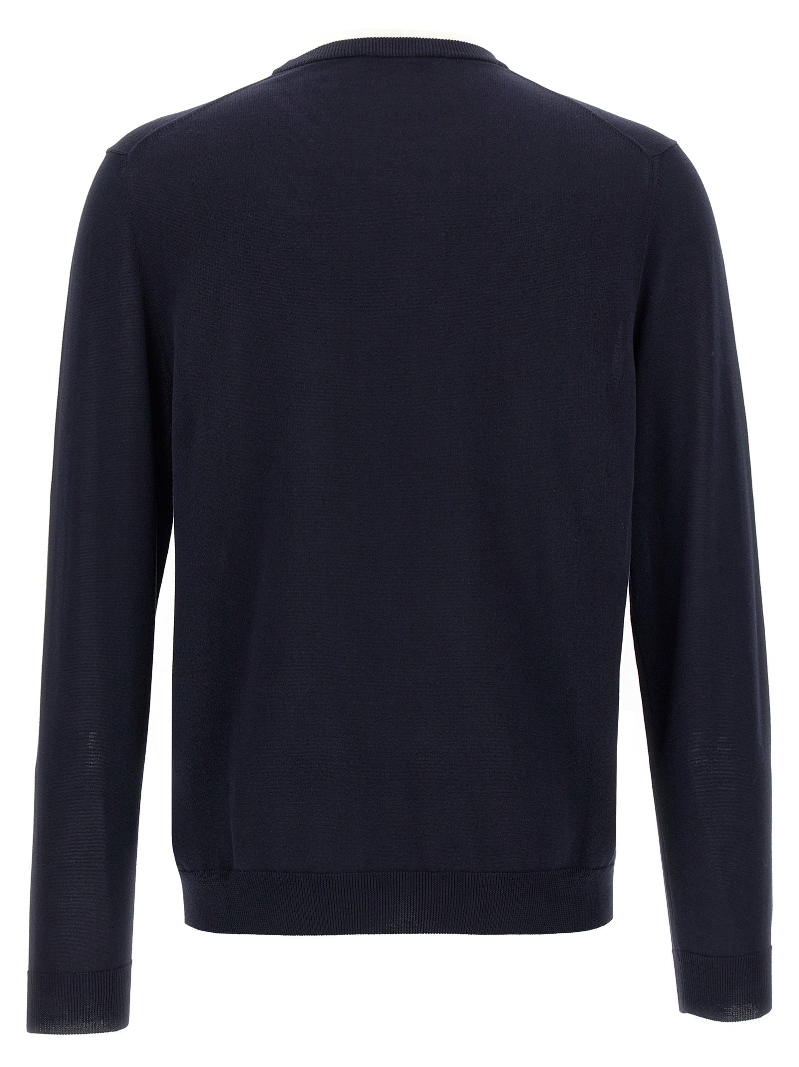ZANONE Blue Cotton Cardigan