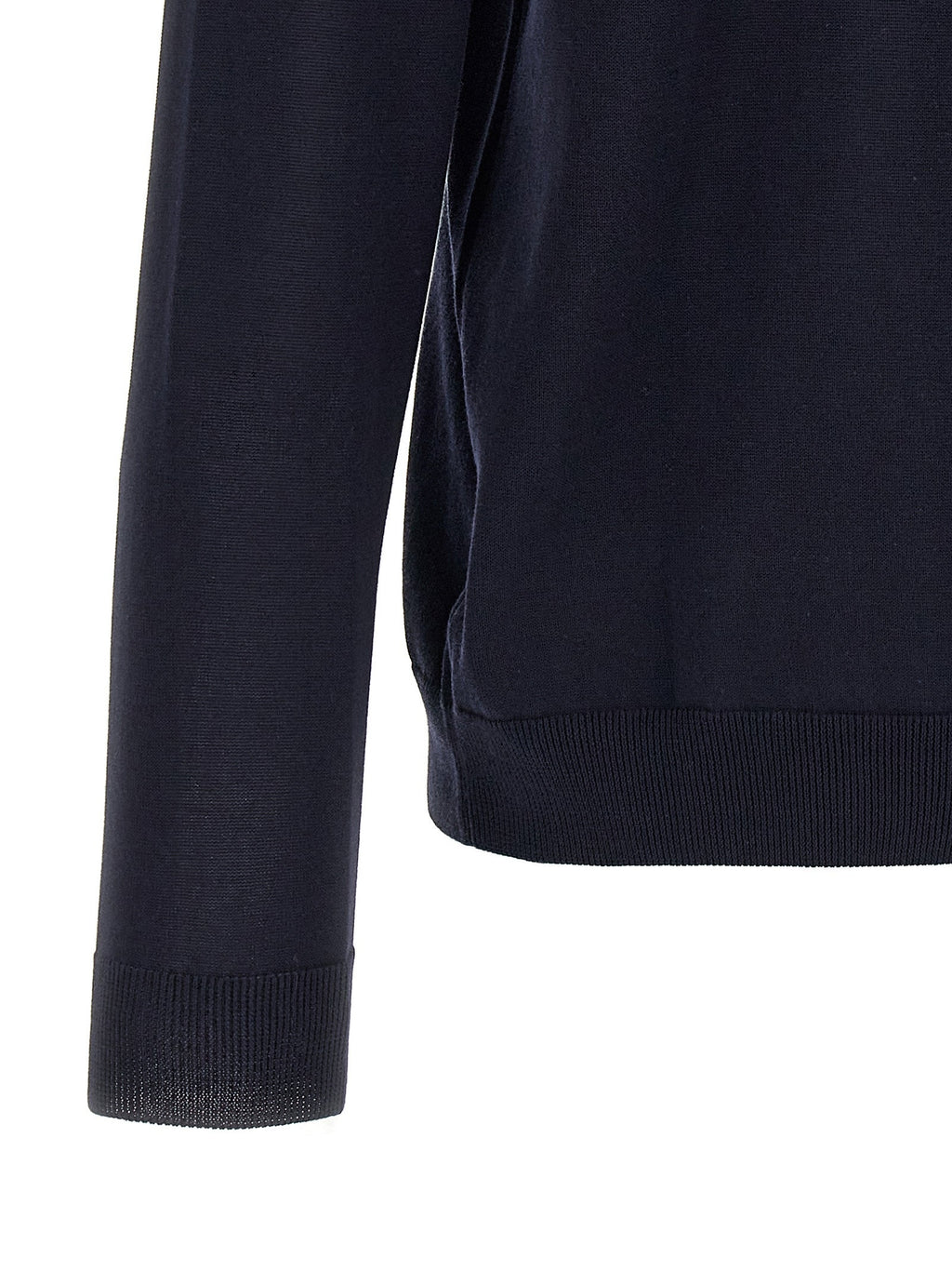 ZANONE Blue Cotton Cardigan
