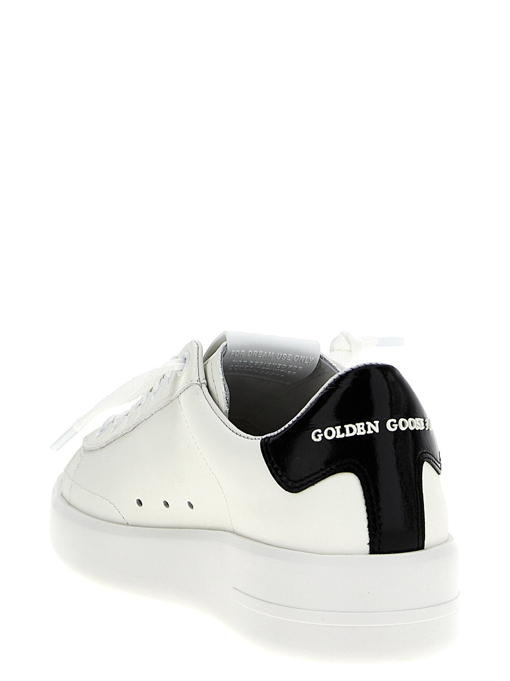 Golden Goose Black Cowhide Low Top Sneakers