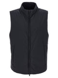 Herno Black Polyamide Sleeveless Jacket