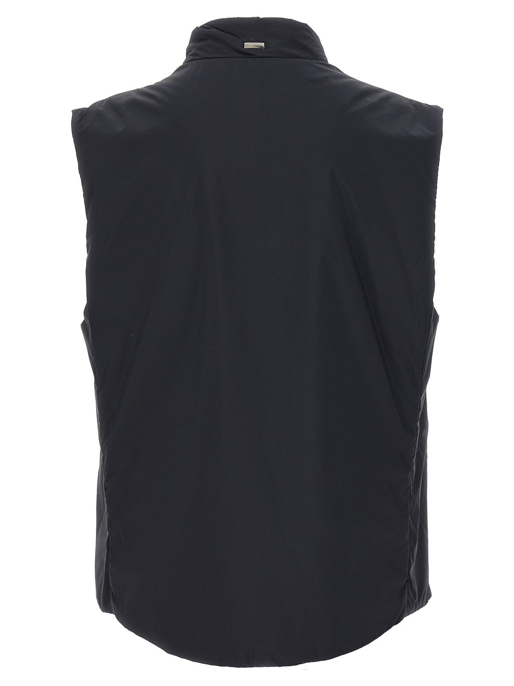 Herno Black Polyamide Sleeveless Jacket