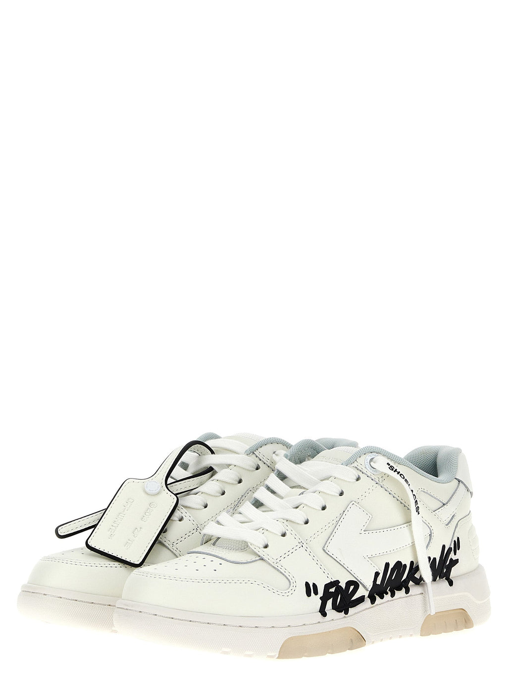 Off-White Bicolor Bovine Leather Low Top Sneakers