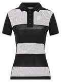Coperni Black Cotton Polo Shirt