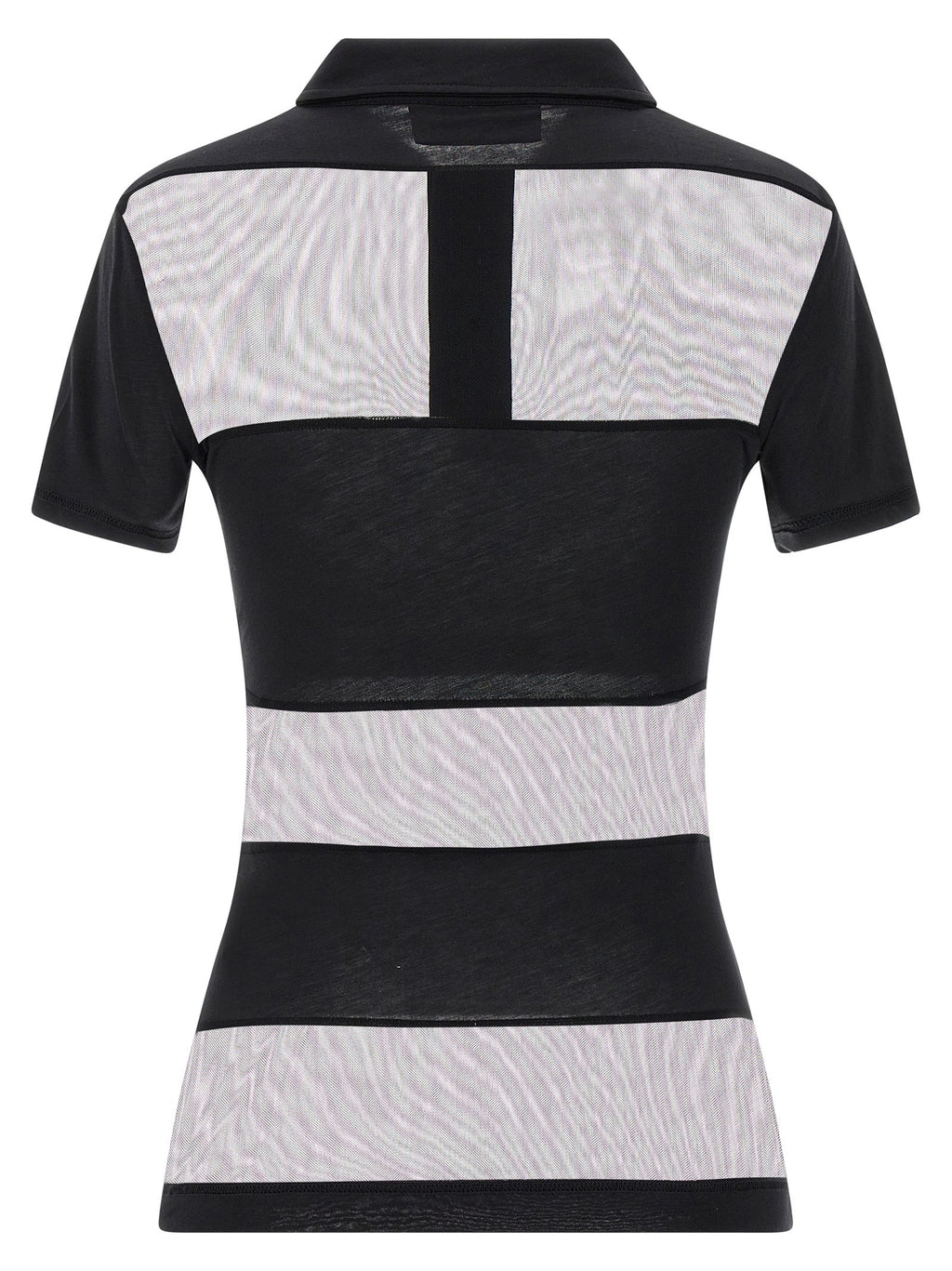 Coperni Black Cotton Polo Shirt