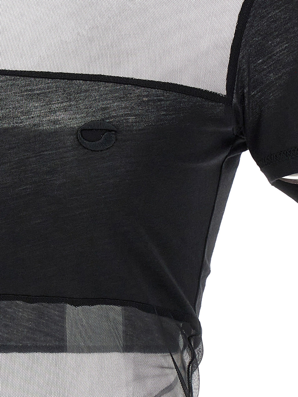 Coperni Black Cotton Polo Shirt