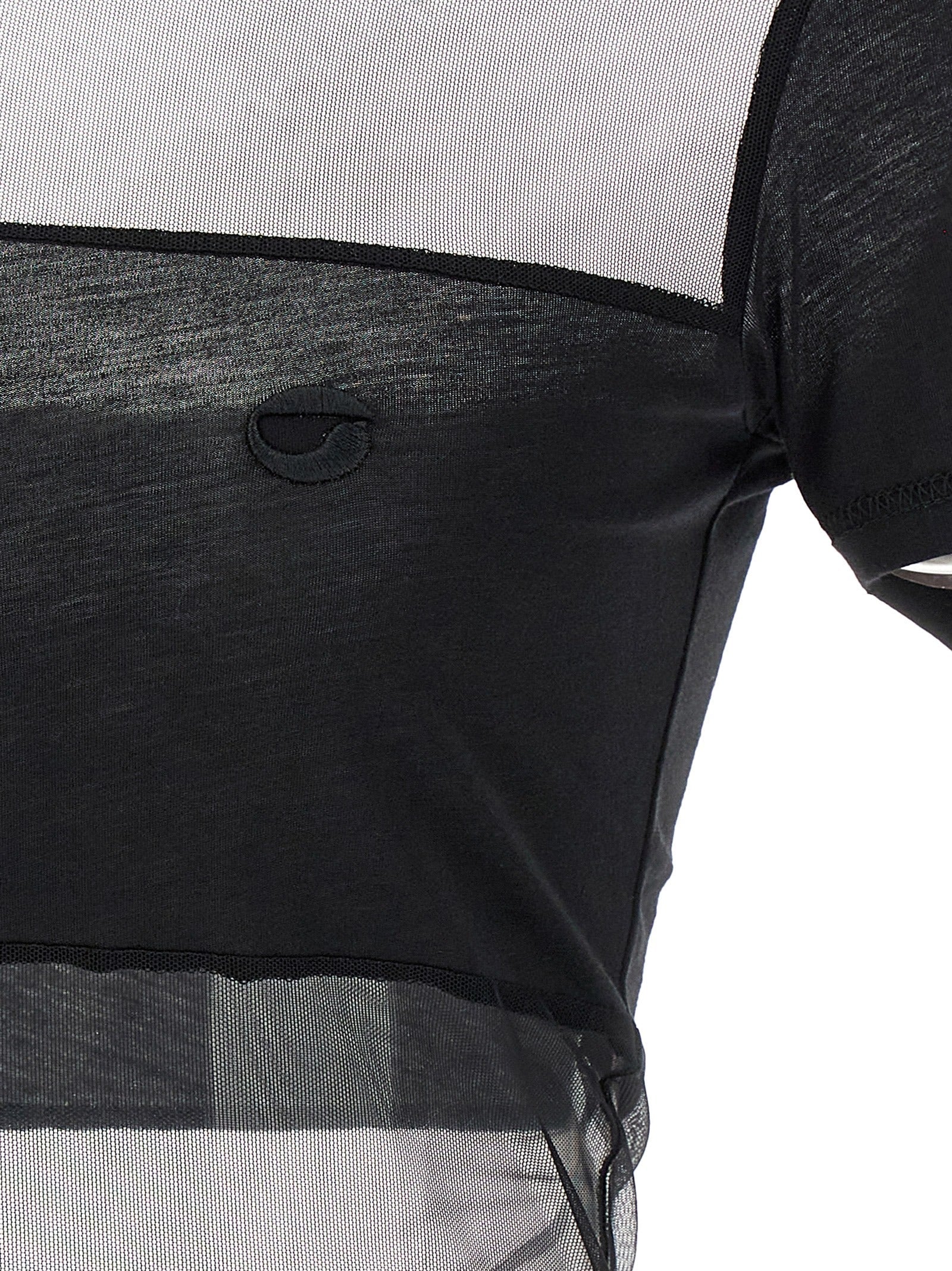 Coperni Black Cotton Polo Shirt