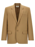 Saint Laurent Beige Wool Blazer