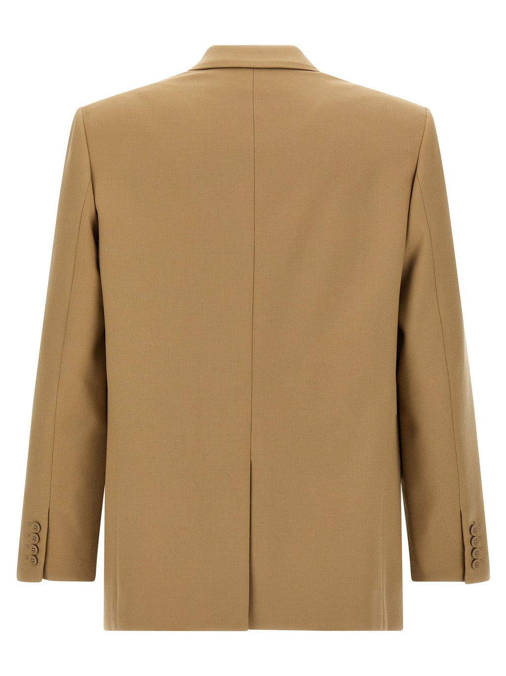 Saint Laurent Beige Wool Blazer