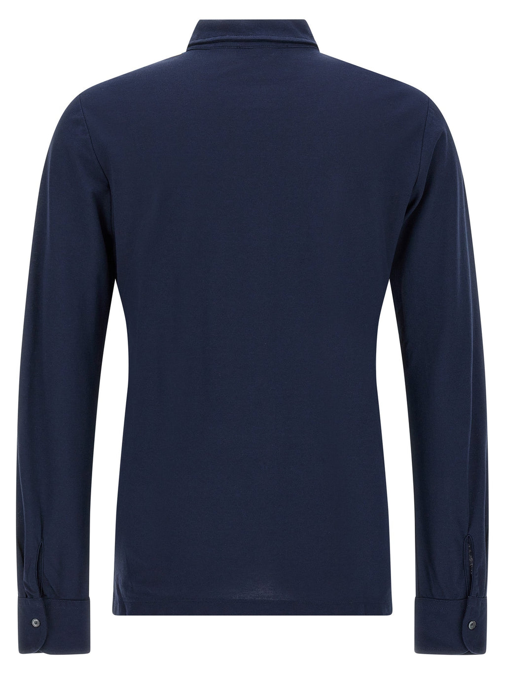 ZANONE Blue Cotton Blouse