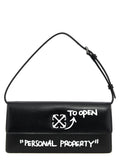 Off-White Bicolor Calfskin Shoulder Bag