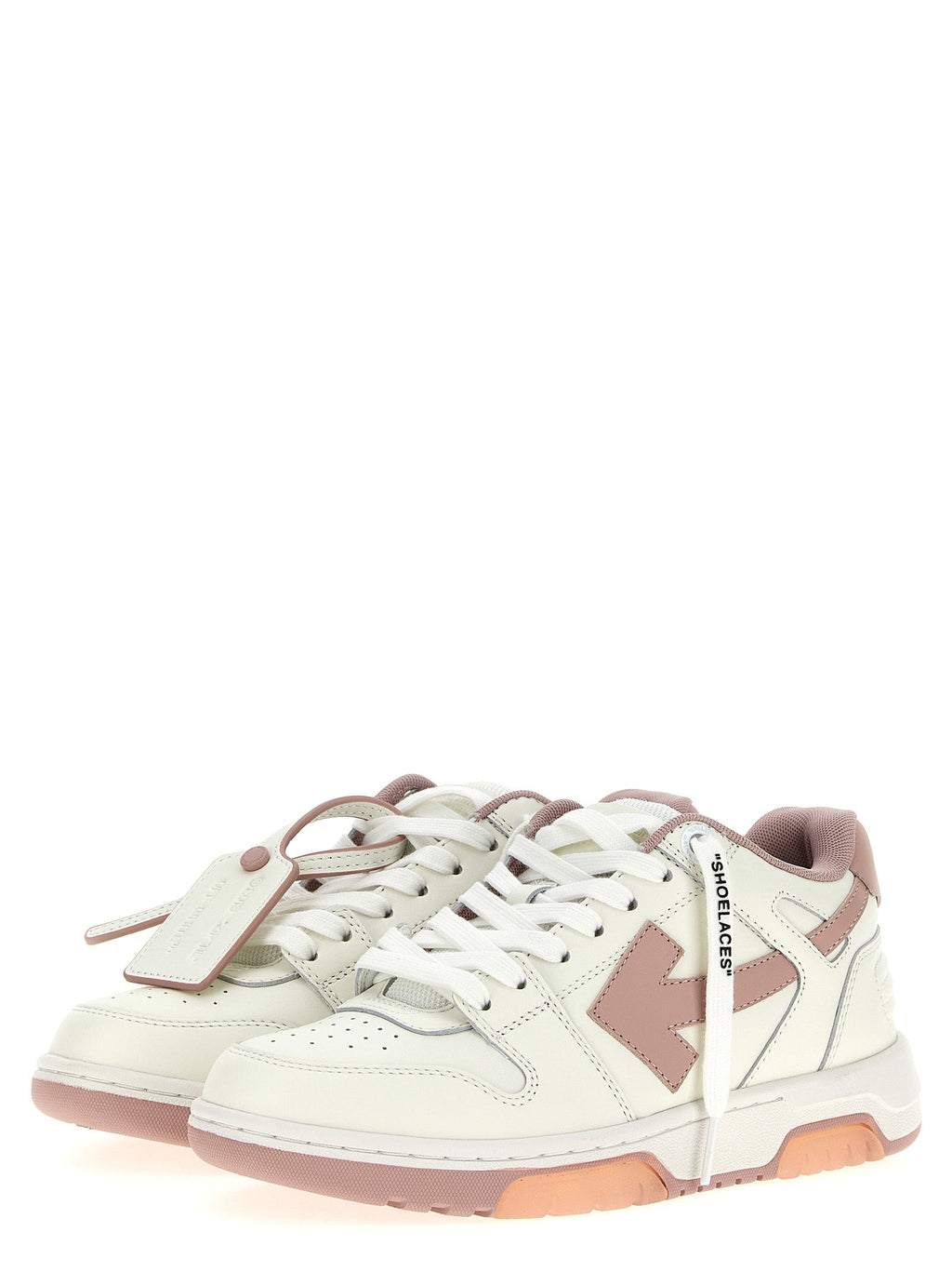 Off-White Multicolor Bovine Leather Low Top Sneakers