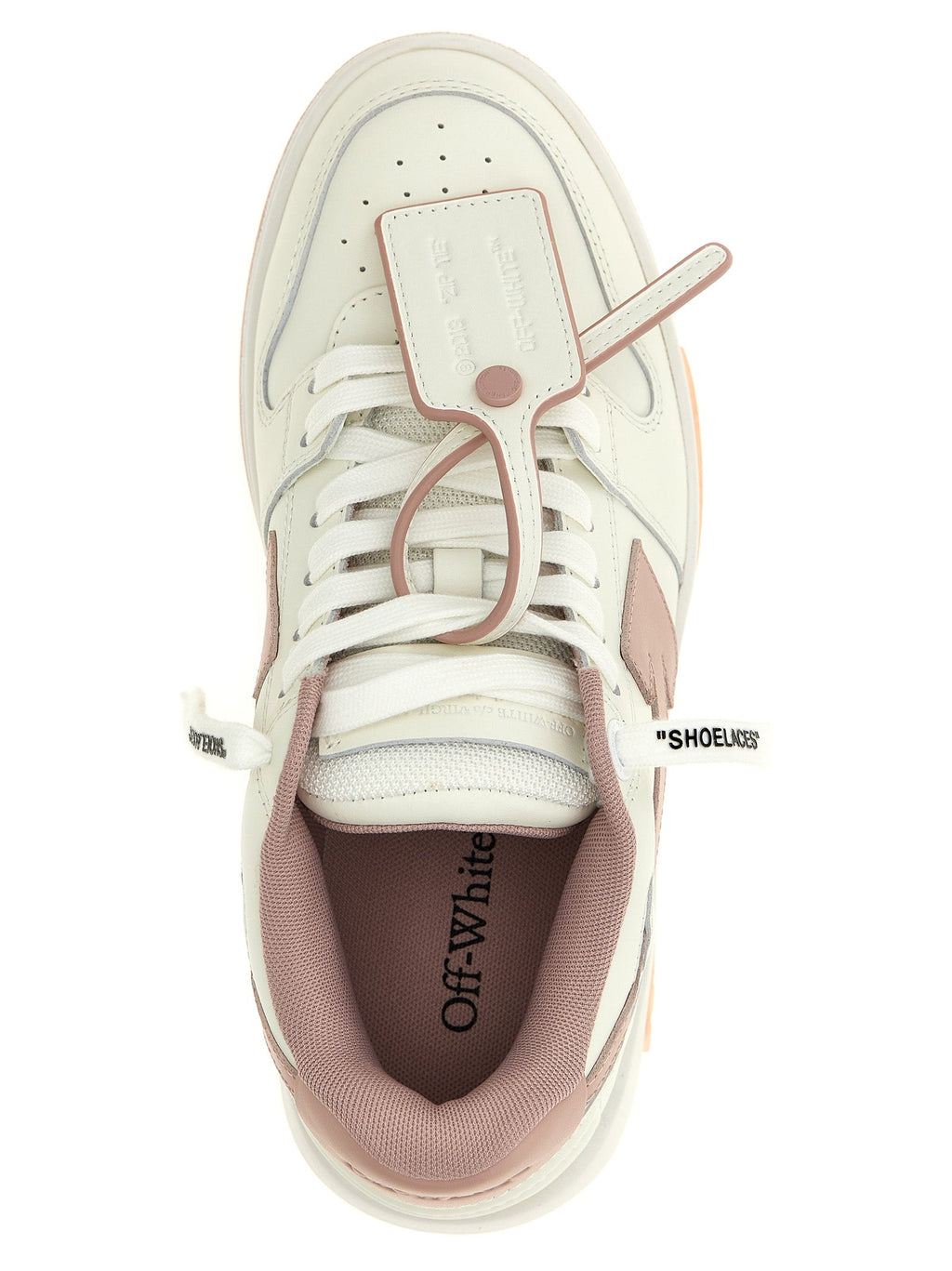 Off-White Multicolor Bovine Leather Low Top Sneakers