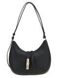 Furla Black Leather Shoulder Bag