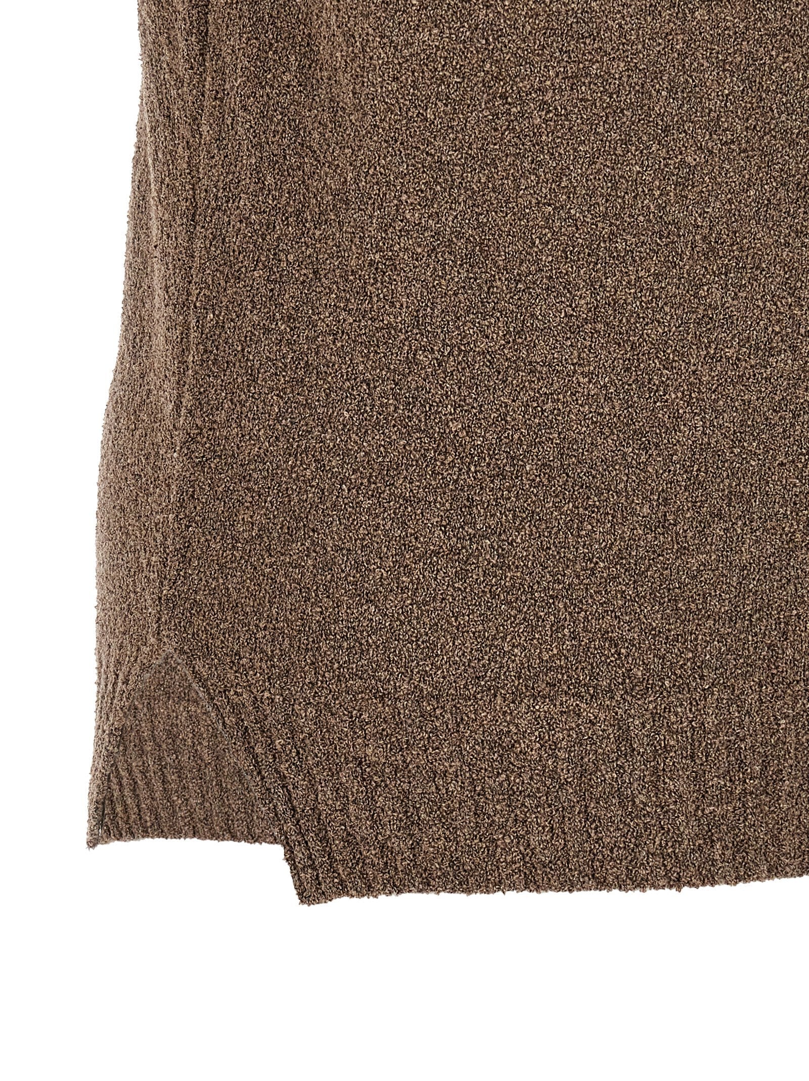 MA'RY'YA Brown Cotton Polo Shirt